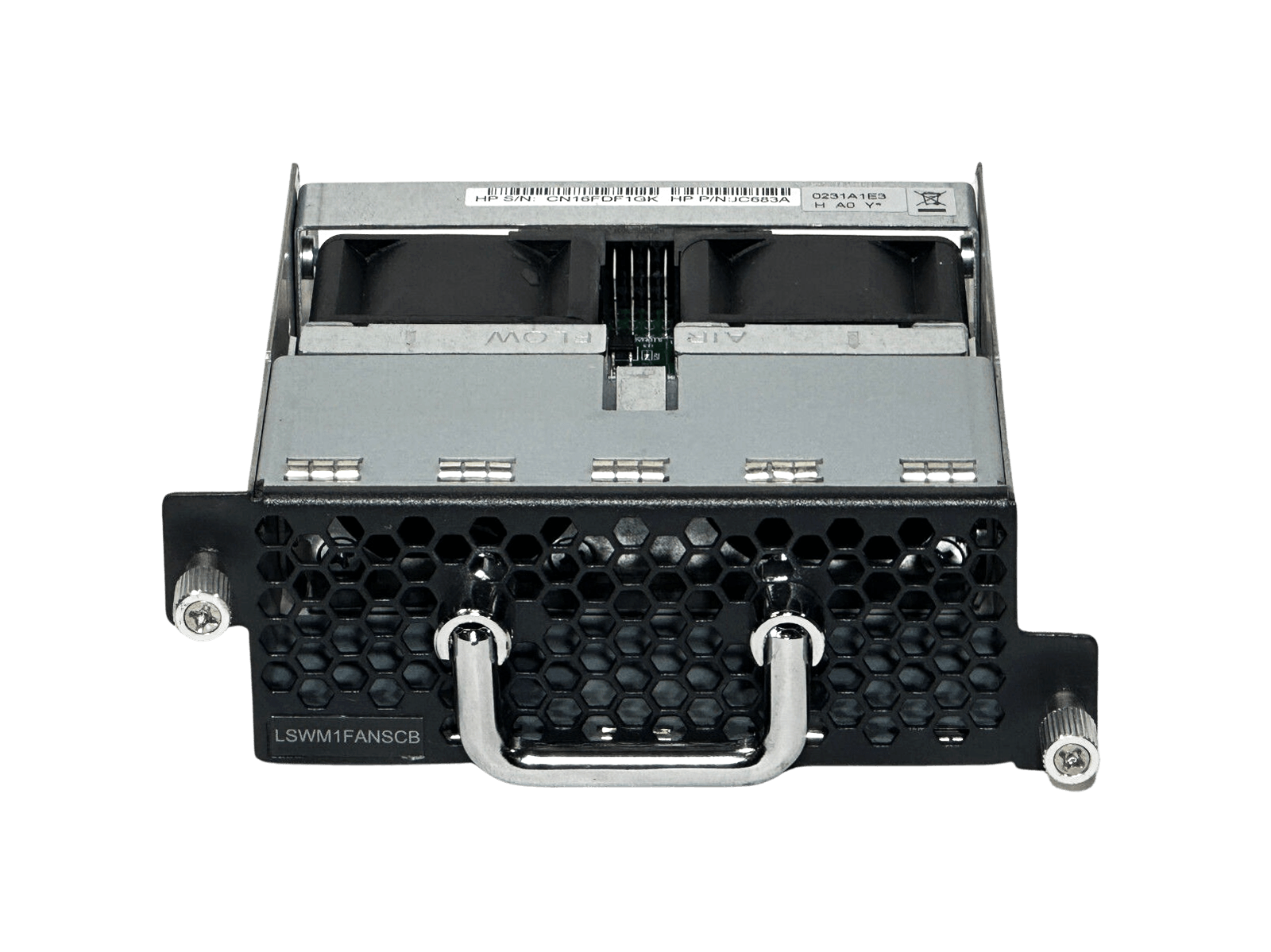 HPE JC683A 58x0AF Front (Port Side) to Back (Power Side) Airflow Fan Tray 5800 5900.