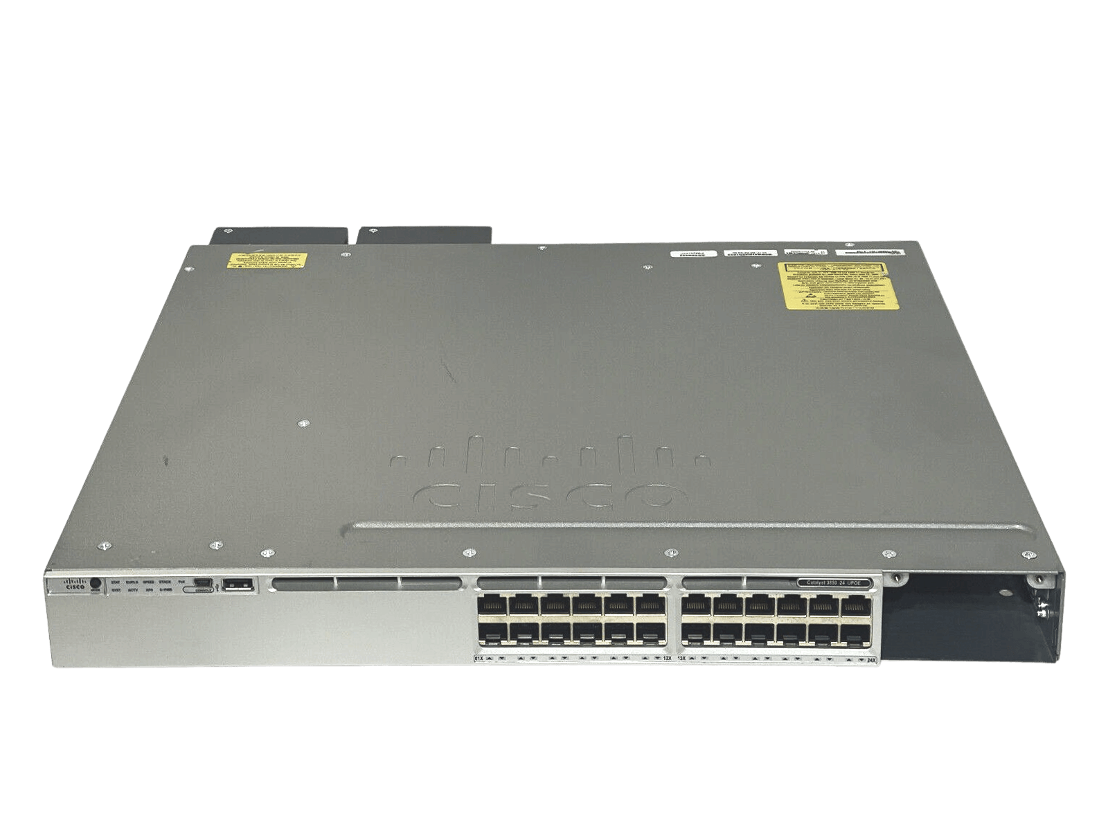 Cisco Catalyst WS-C3850-24U 24-Port 1GbE UPoE Ethernet Switch 2x 1100W PSU Ears.