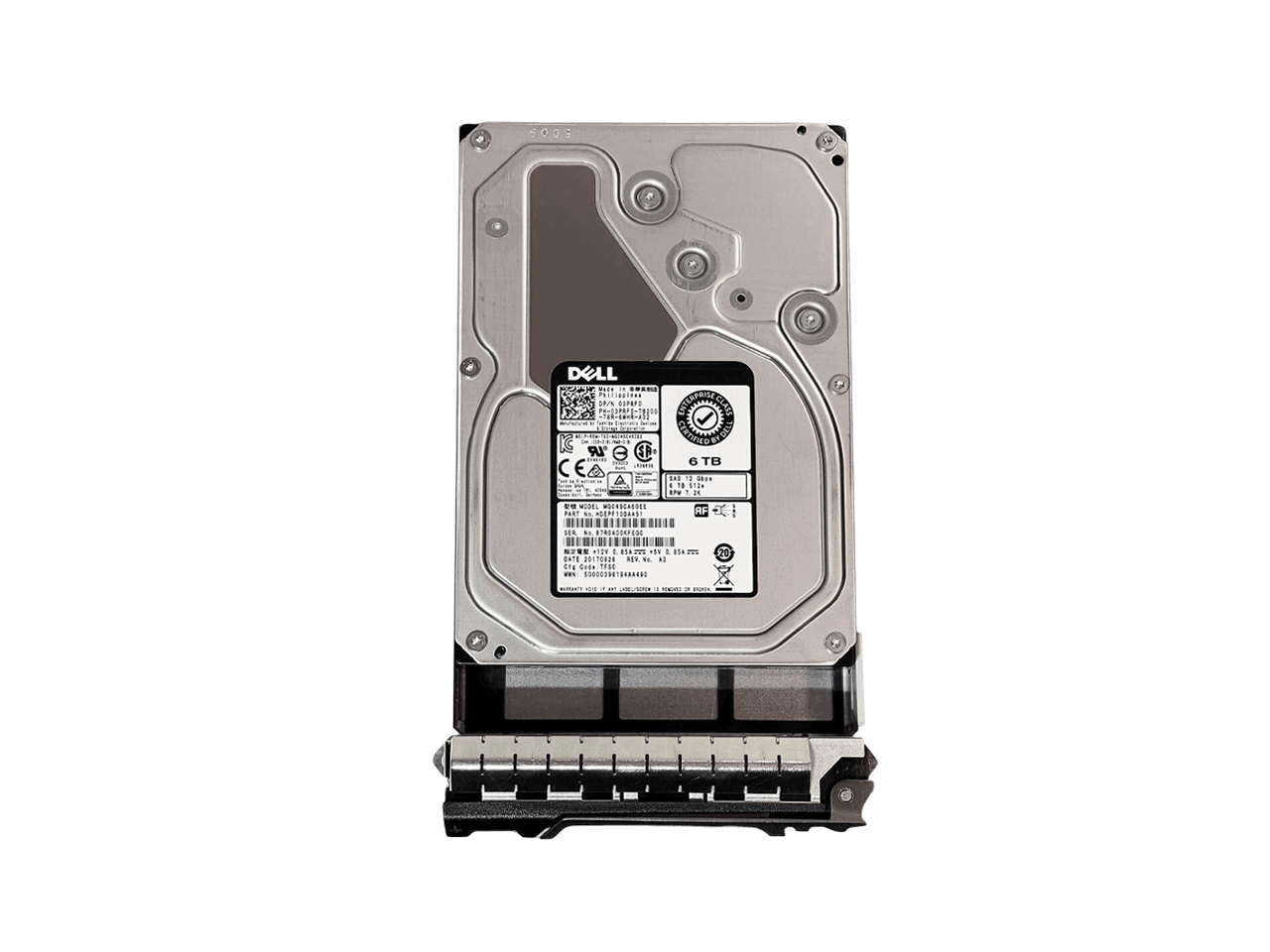 Dell 03PRF0 6TB SAS 12Gb/s 7.2K rpm 3.5" LFF 512e HDD Hard Disk Drive