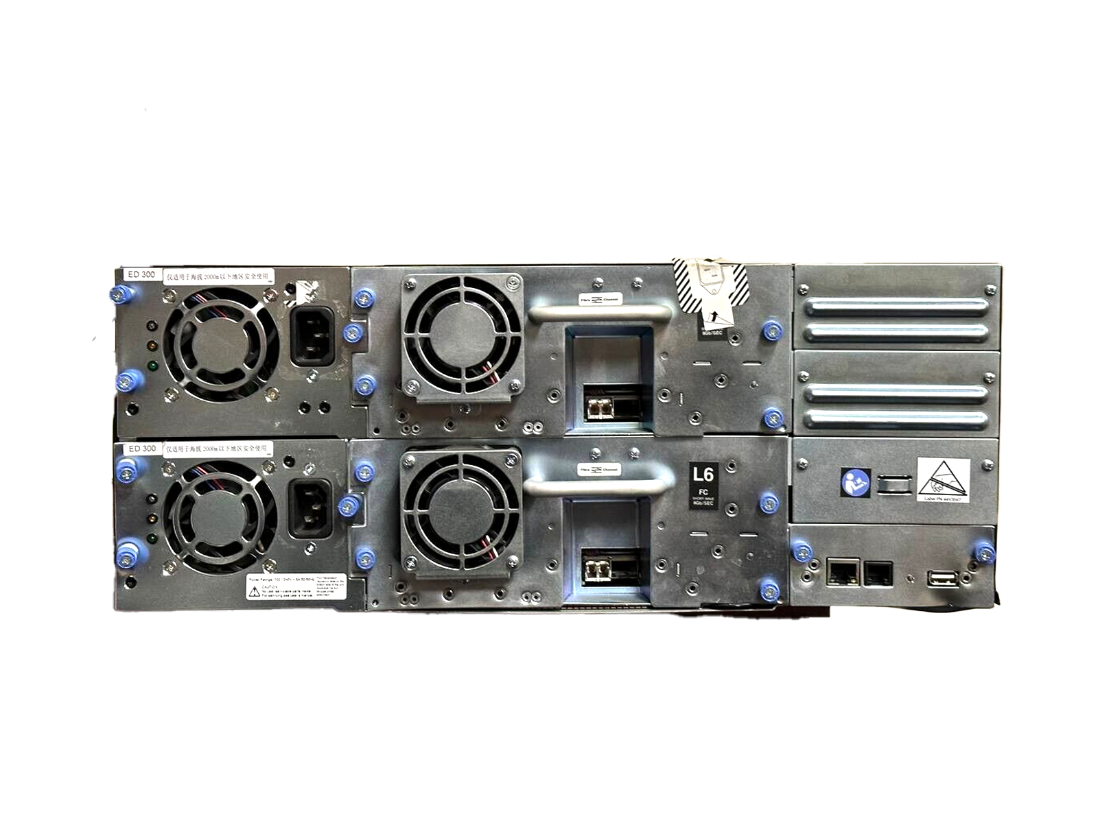IBM TS3200 Tape Library 3573-L4U Ultrium LTO-6 Half Height 48 Slot 8Gb FC.