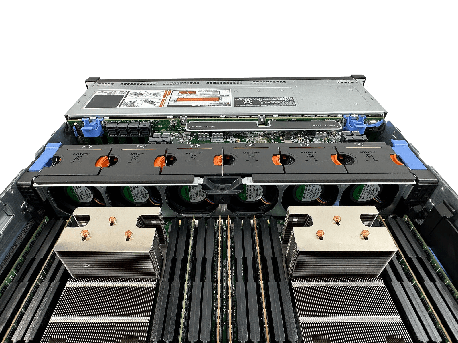 Dell R620 10 bay 2x E5-2650V2 768GB RAM 10x 800GB WI SAS SSD 2x 1100W iDrac Ent.