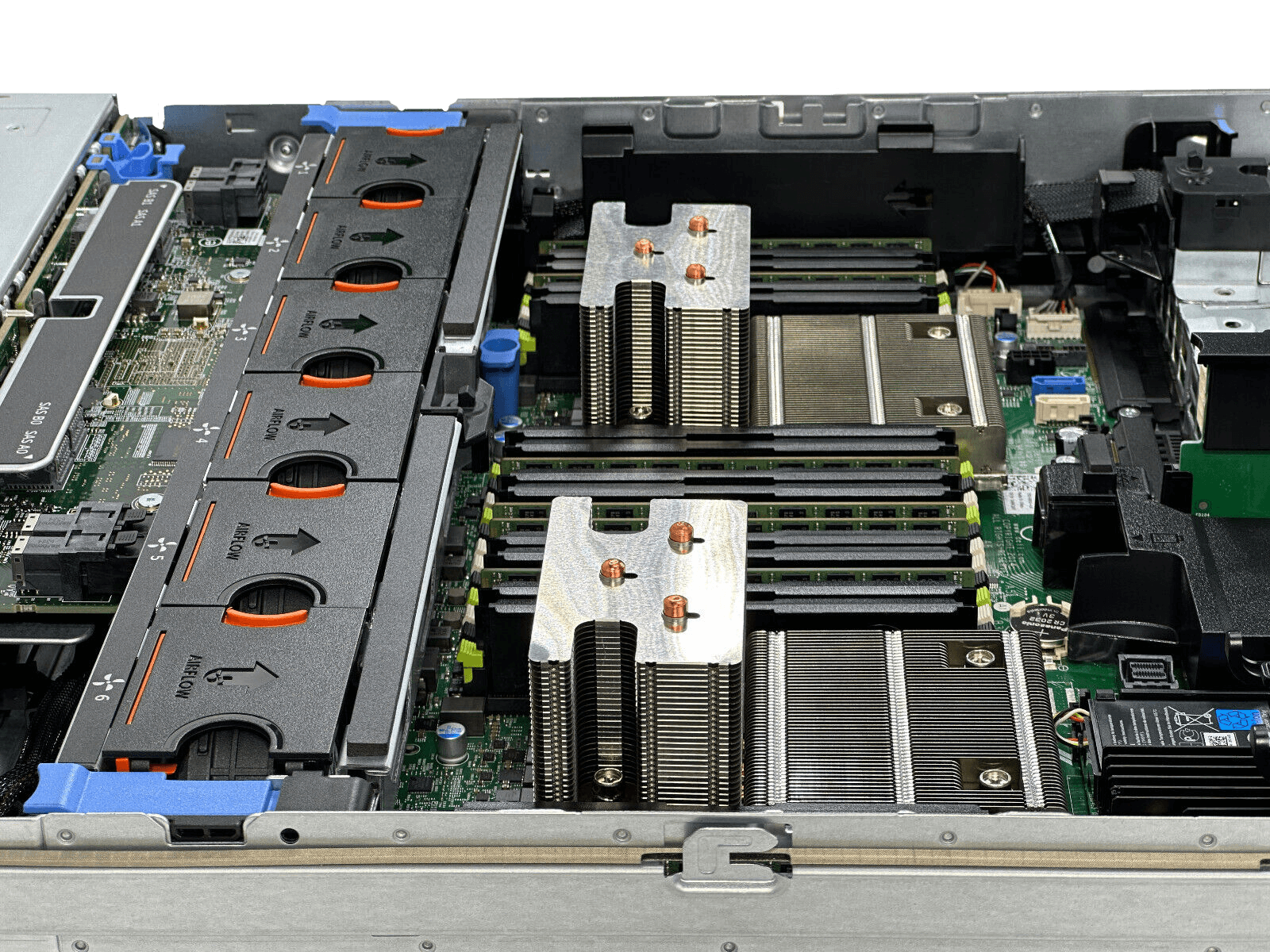 Dell R620 10 bay 2x E5-2650V2 768GB RAM 10x 800GB WI SAS SSD 2x 1100W iDrac Ent.