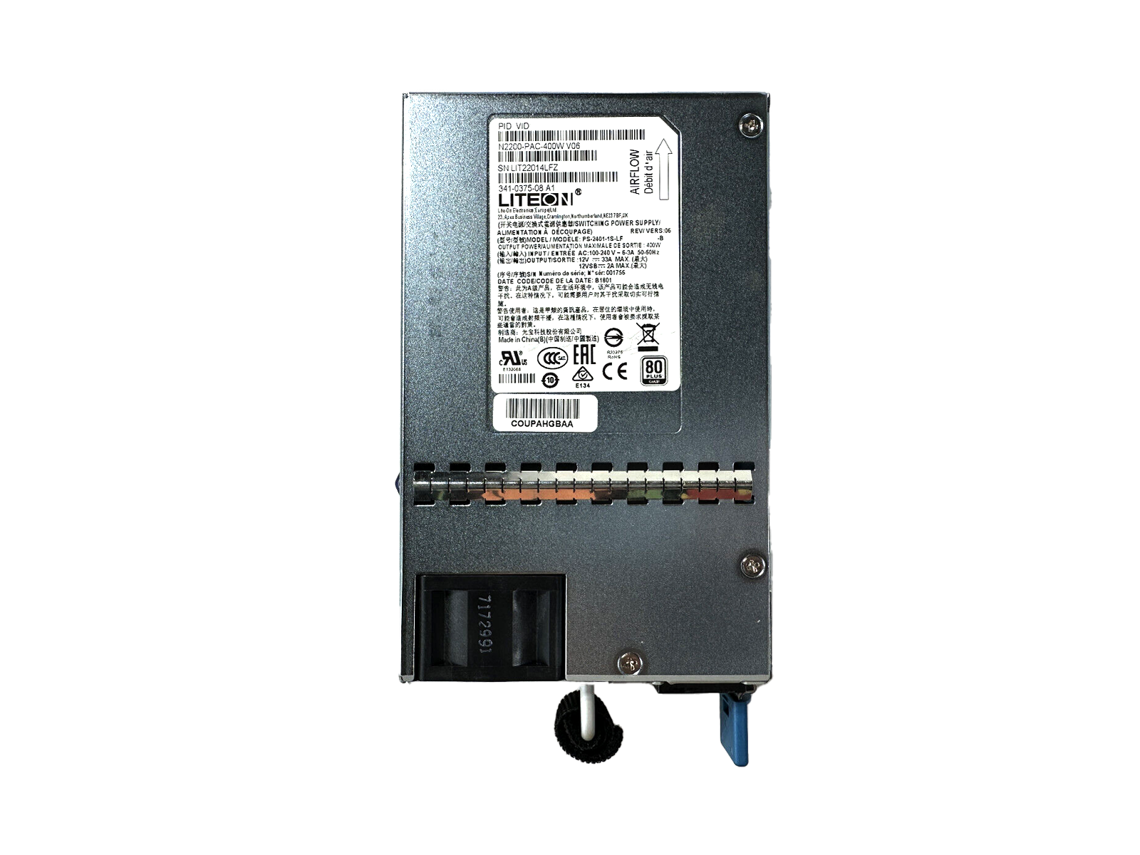 Cisco Nexus 2348UPQ Fabric Extender PSE 48x SFP+ 6x QSFP+ 1/10/40GbE 2xPSU Rails.