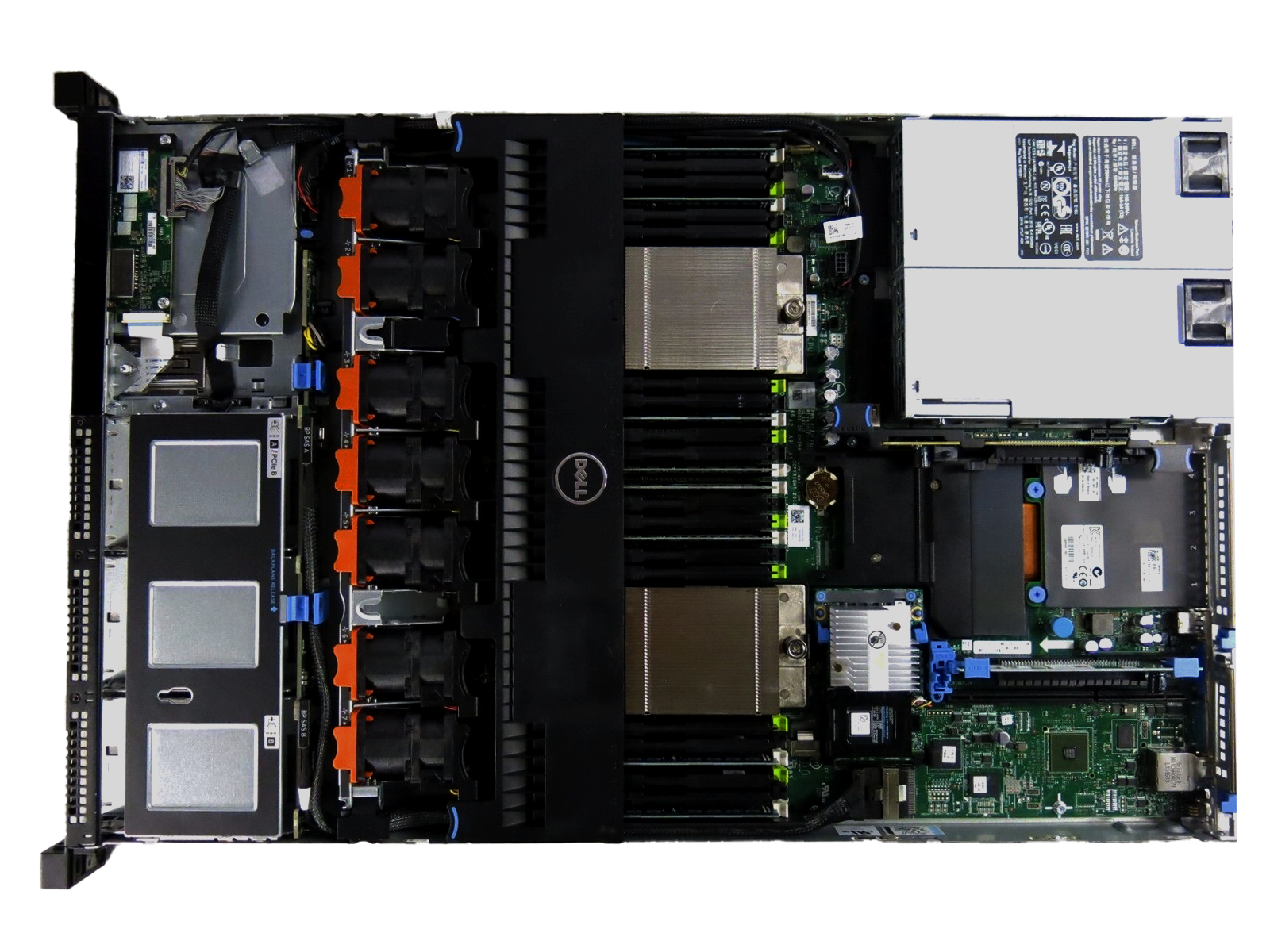 Dell R620 8 bay Two E5-2667V2 256GB RAM 8x 512GB SSD SATA RPS 2x 750W iDrac Ent.