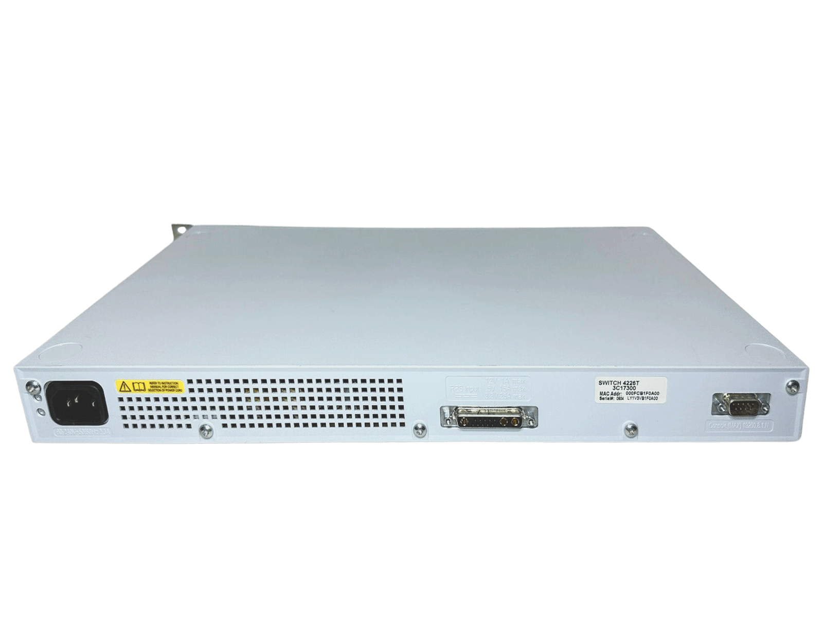 3Com SuperStack 3 Switch 4226T 24x 10/100 RJ-45 Port 2x 10/100/1000 RJ-45 Ports 3C17300.