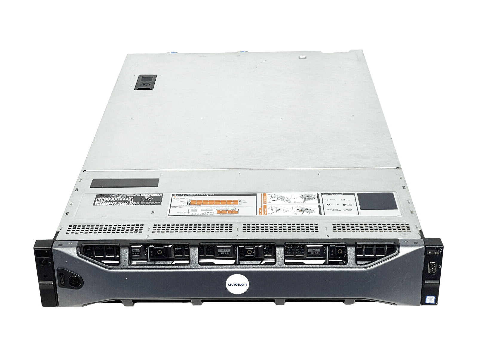 Avigilon HD NVR3 PRM 48TB Network Video Recorder 64 Camera Enterprise Licensed