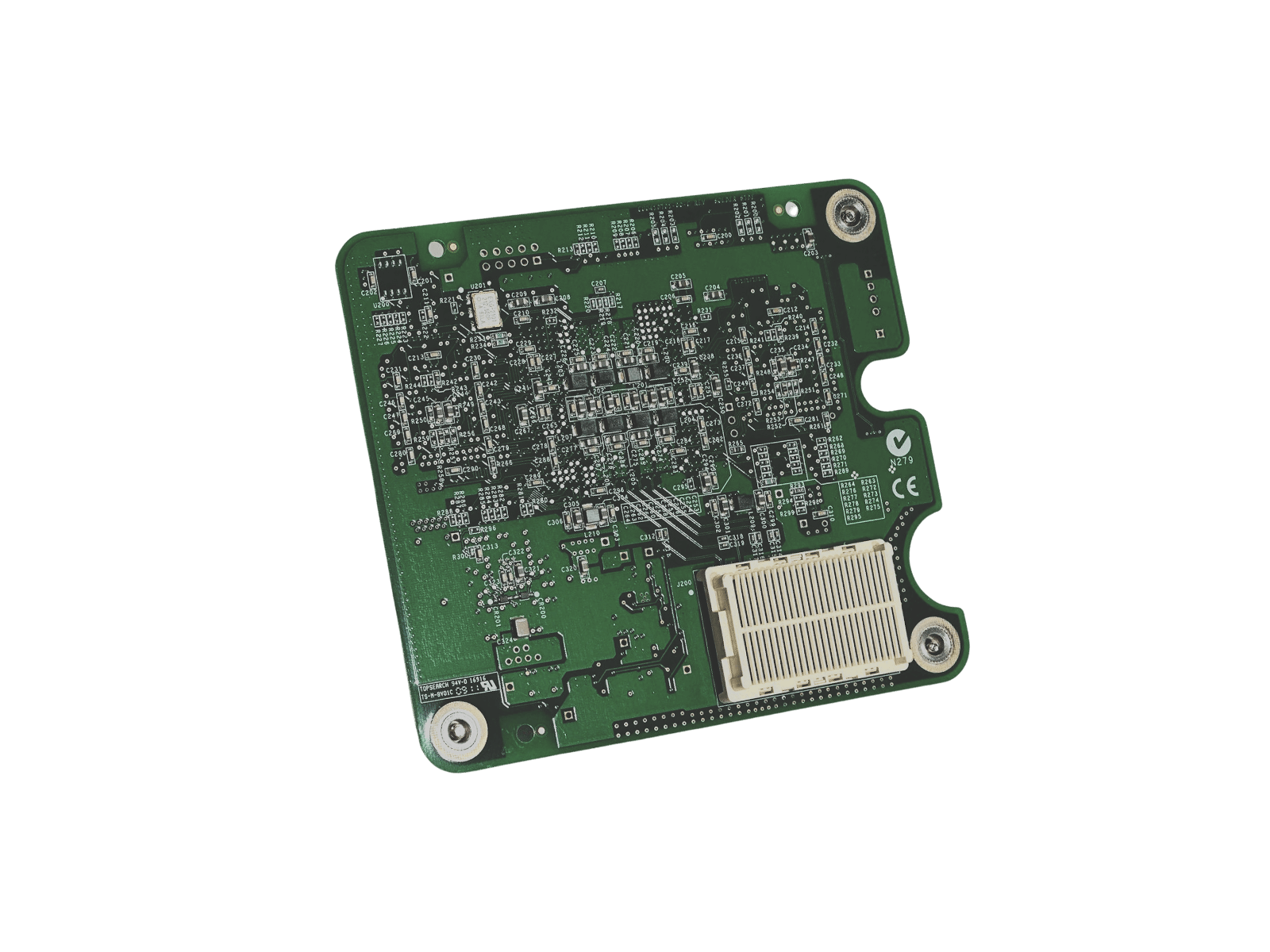 HP 404986-001 4GB Dual-Port Fibre Channel Mezzanine Card Qlogic QMH2462 FC Host Bus Adapter.