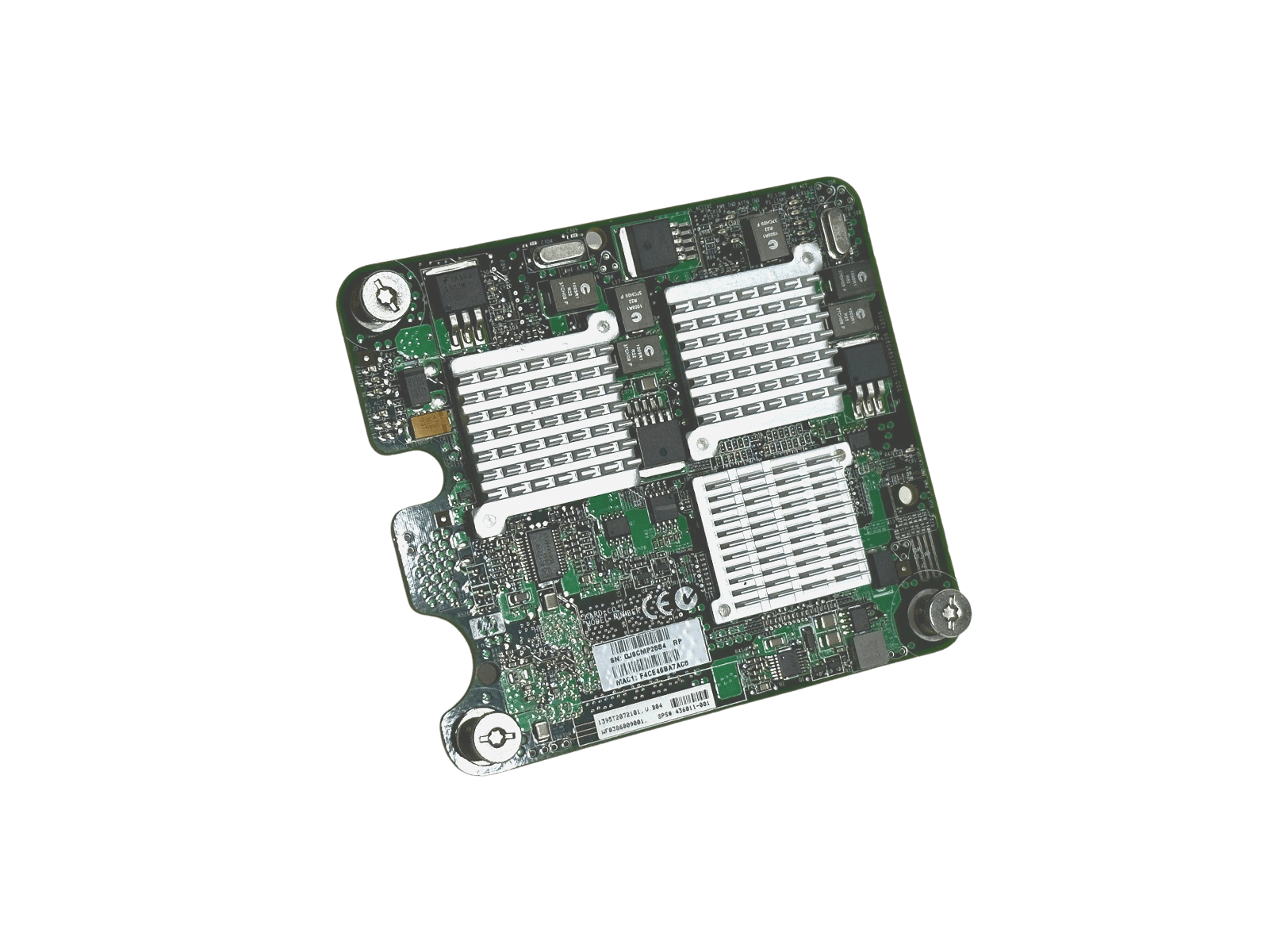 HP NC325M 416583-001 15715S ProLiant 1GbE Quad Port PCIe Mezzanine Server Adapter NIC.