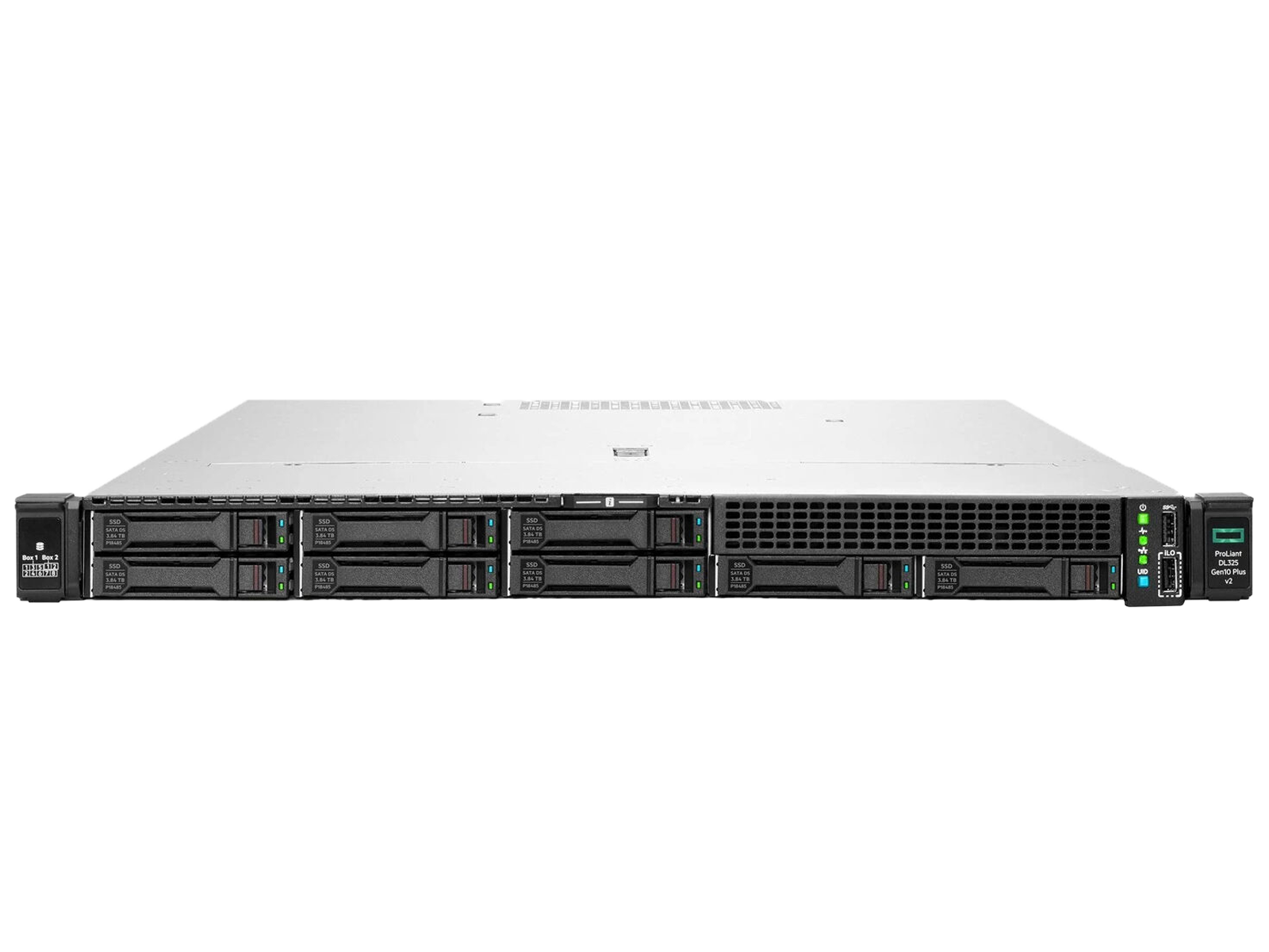 HPE P38480-B21 Proliant DL325 Gen10 Plus v2 1x EPYC 7443P 24-core 32GB 8SFF P408i-a 800W 10GbE BTO Server