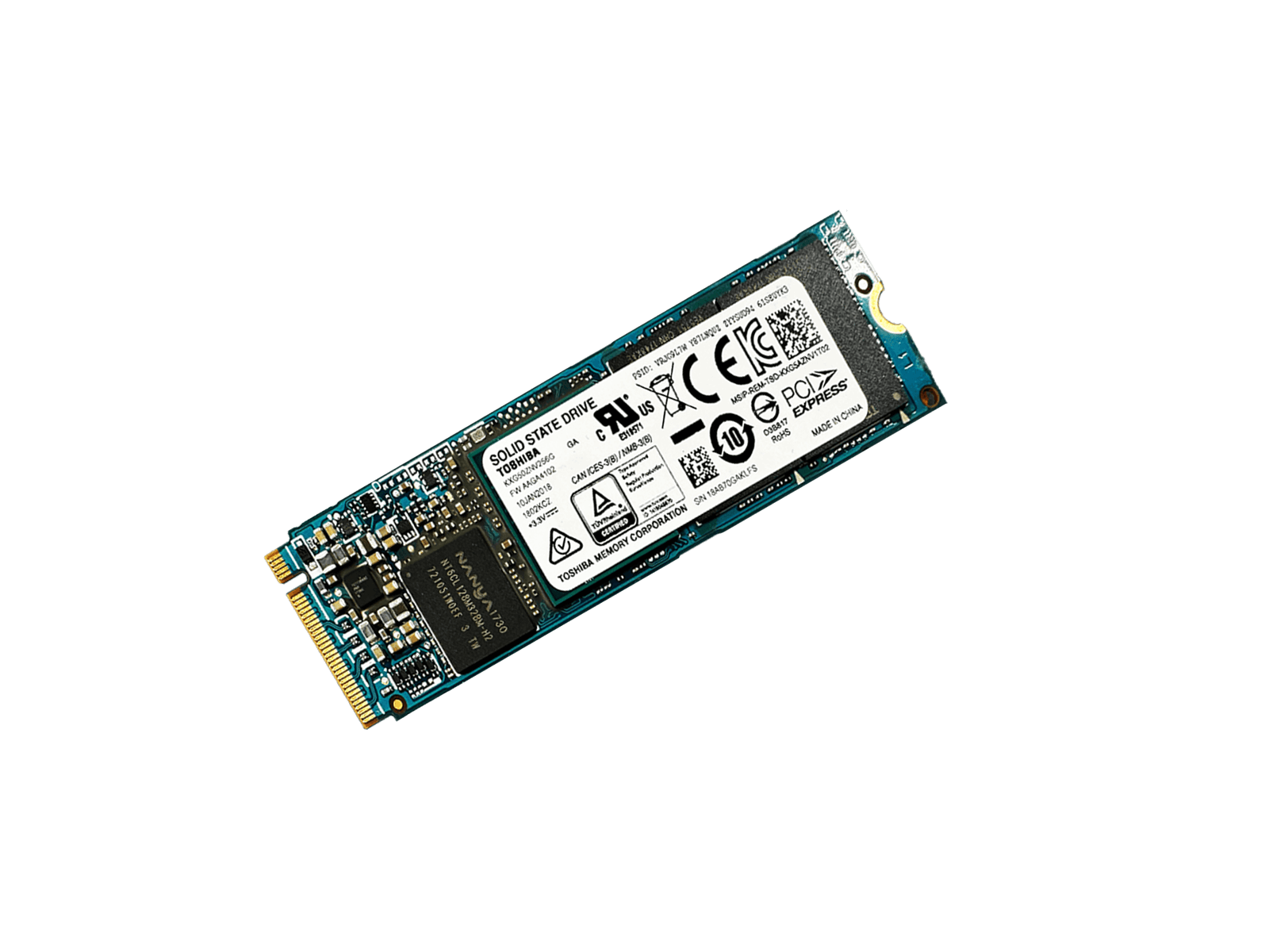 HPE P00437-001 256GB PCIe NVMe M.2 2280 Read Intensive TLC SSD Solid State Drive