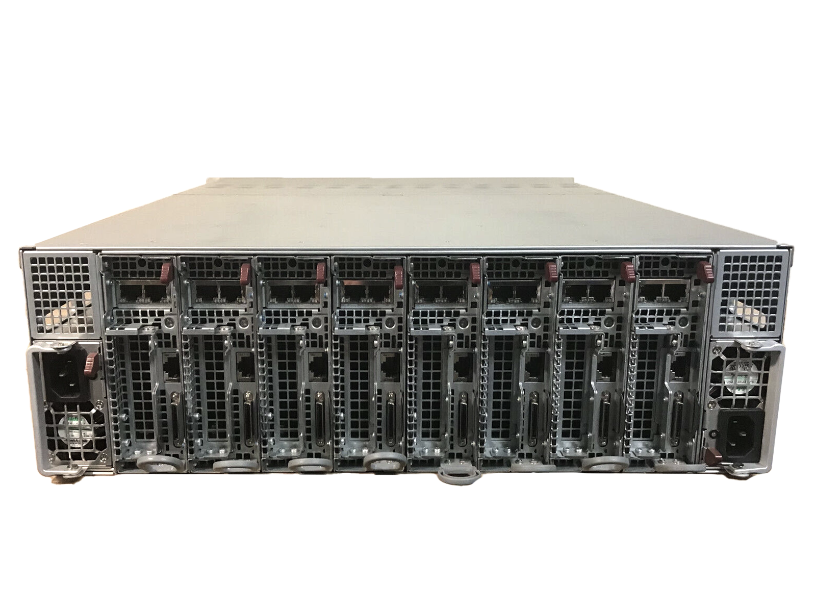 Supermicro MicroCloud 8 Nodes 8x E3-1265L V2 48GB RAM Dual PSU 32C 16x 4TB SATA