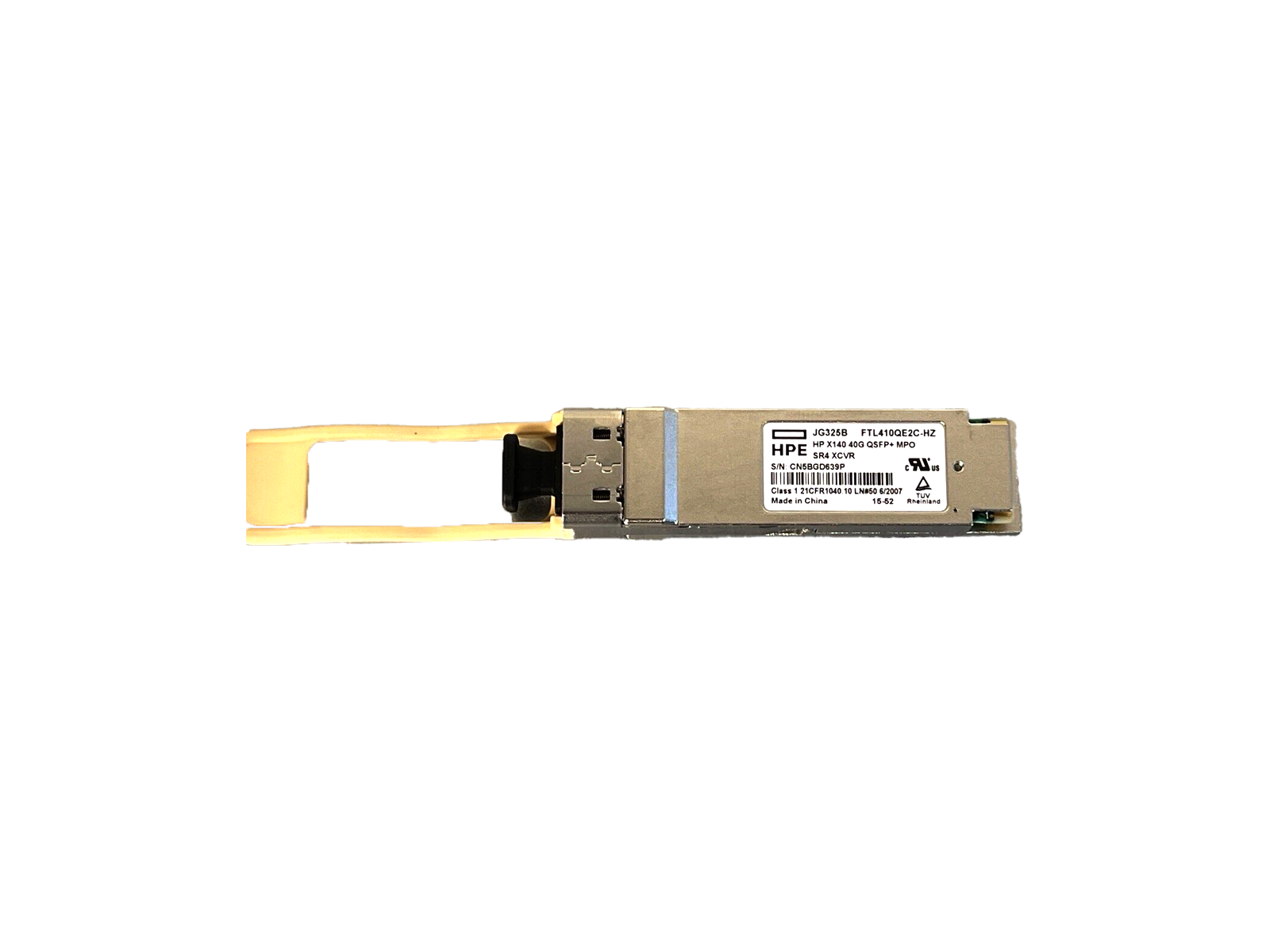 Genuine HPE JG325B X140 40Gigabit QSFP+ MPO SR4 Transceiver 40GE 40G.