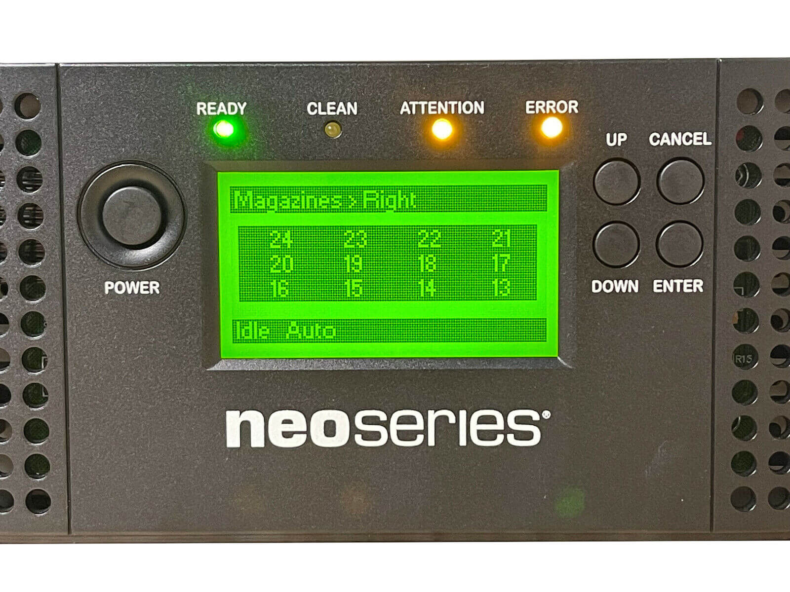 Overland Tandberg T24 NEO Series 24 Slot LTO Tape Robotic Autoloader Library.