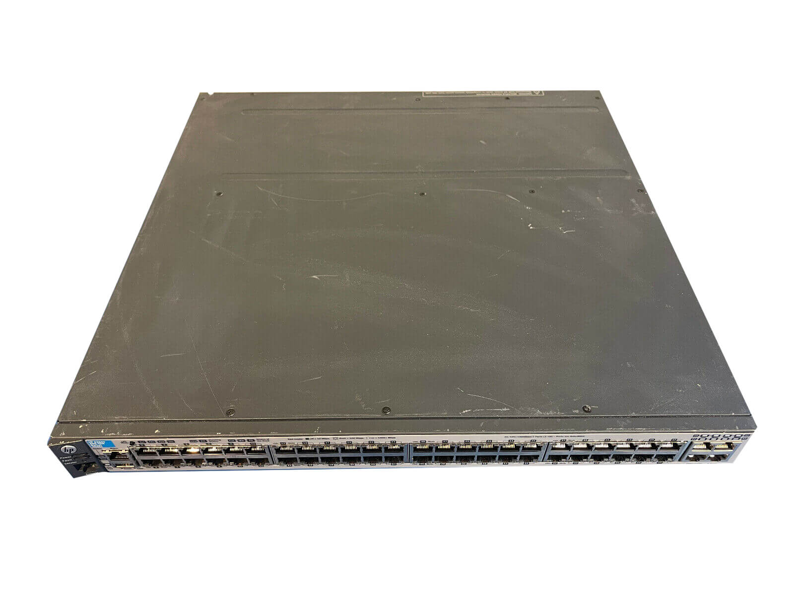 HP 3800-48G-4XG 48-Port Gigabit 4-Port 10 GbE L3 Ethernet Switch PSU Ears J9586A.