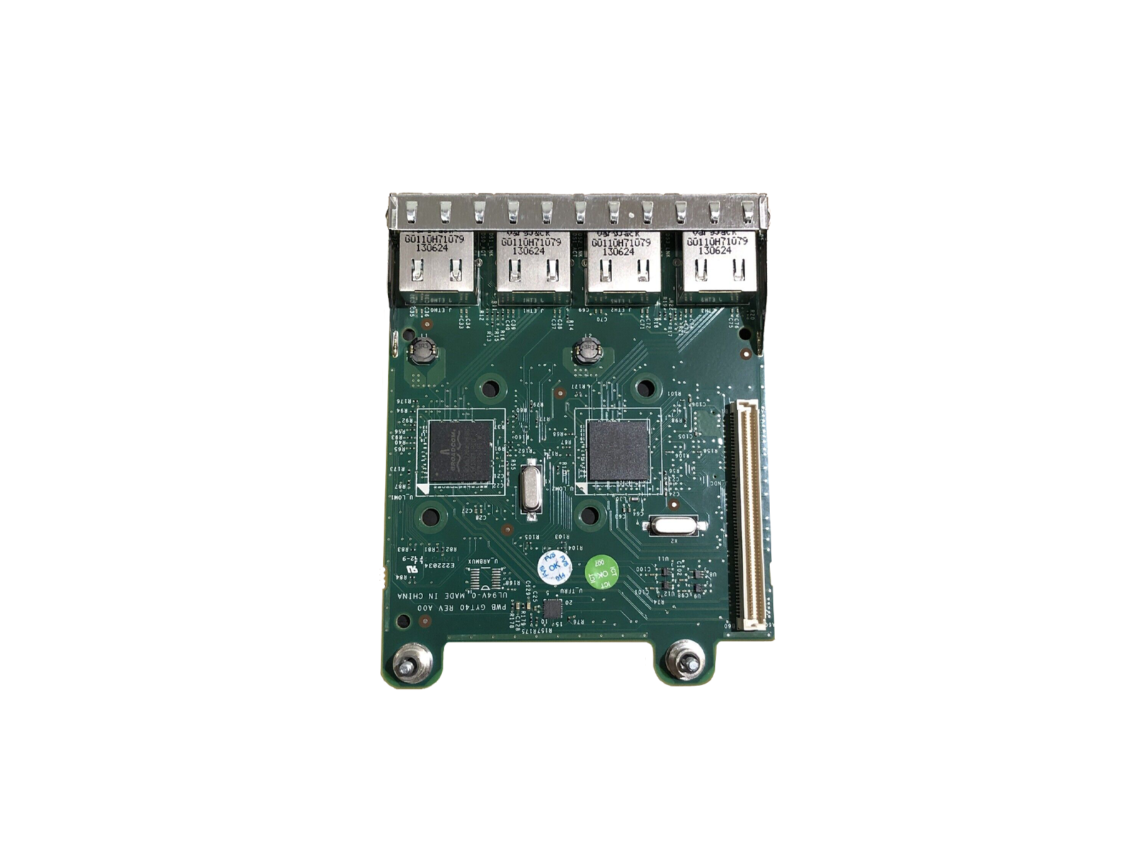 Dell Broadcom 5720 4 Port 1GbE RJ45 NIC rNDC Daughter Card R620 R720 R630 R730.