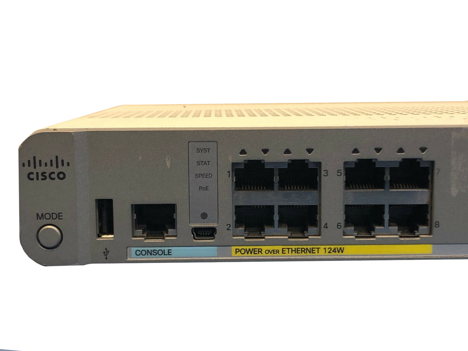 Cisco Catalyst 2960 WS-C2960CX-8PC-L 2x SFP 8 GE PoE+ with Rack Ears