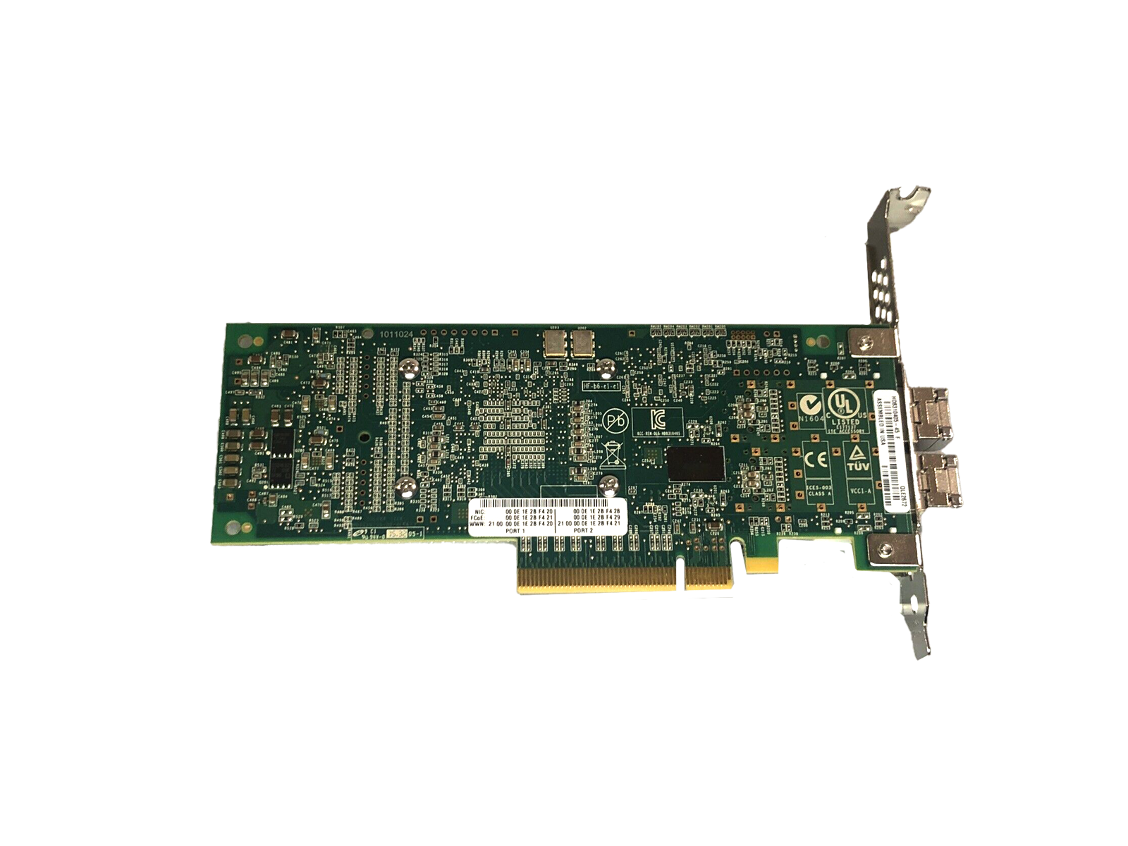 QLogic QLE2672 16Gb FC or 10GbE Ethernet Dual Port PCI-e 2.0 3.0 HBA CNA NIC LC