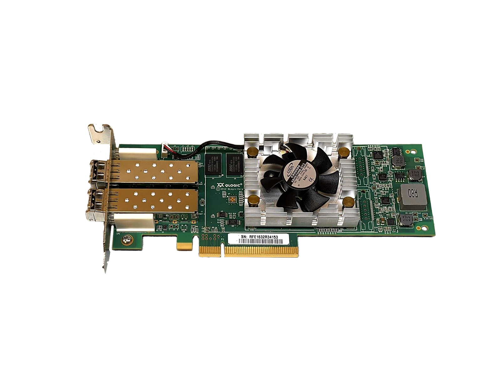 QLogic QLE2672 16Gb FC or 10GbE Ethernet Dual Port PCI-e 2.0 3.0 HBA CNA NIC LC