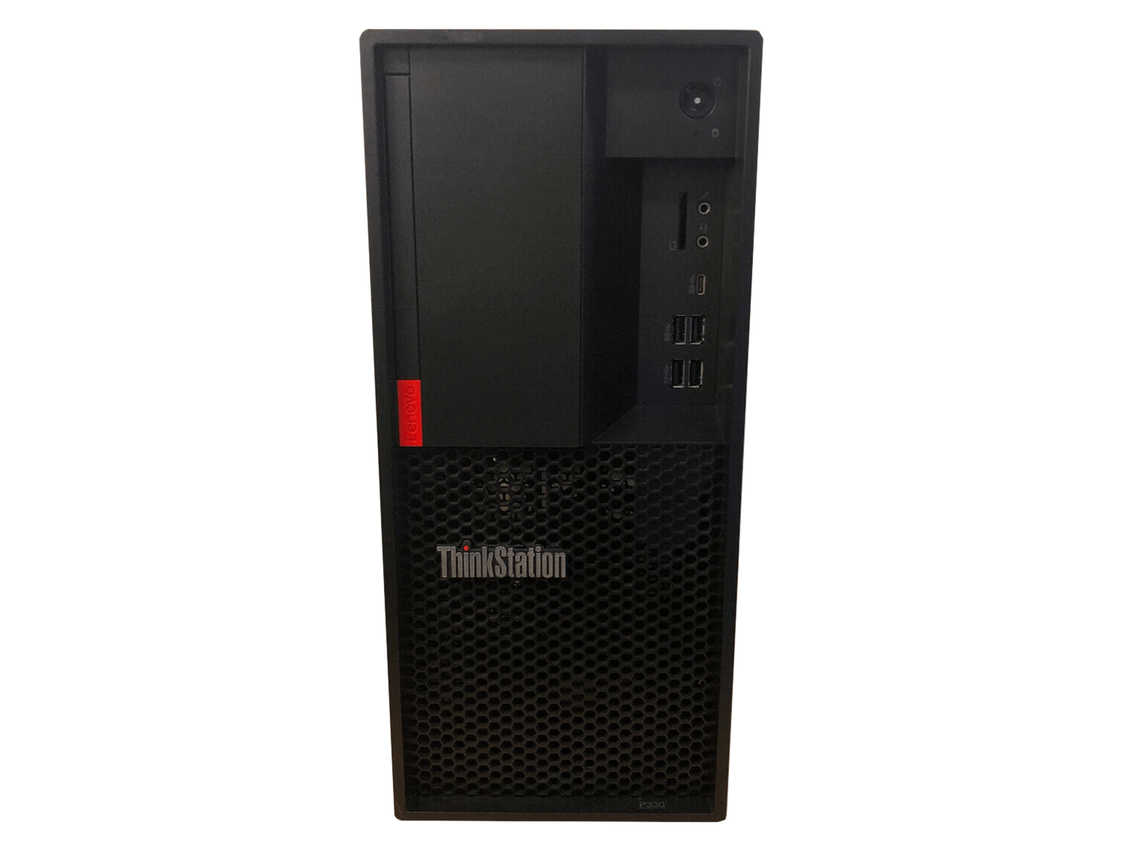 Windowsデスクトップ LenovoP330 E-2134/32GB/256GB/QuadroP620 Lenovo ThinkStation P330 Xeon E-2134 3.00 GHz 32GB RAM 256GB