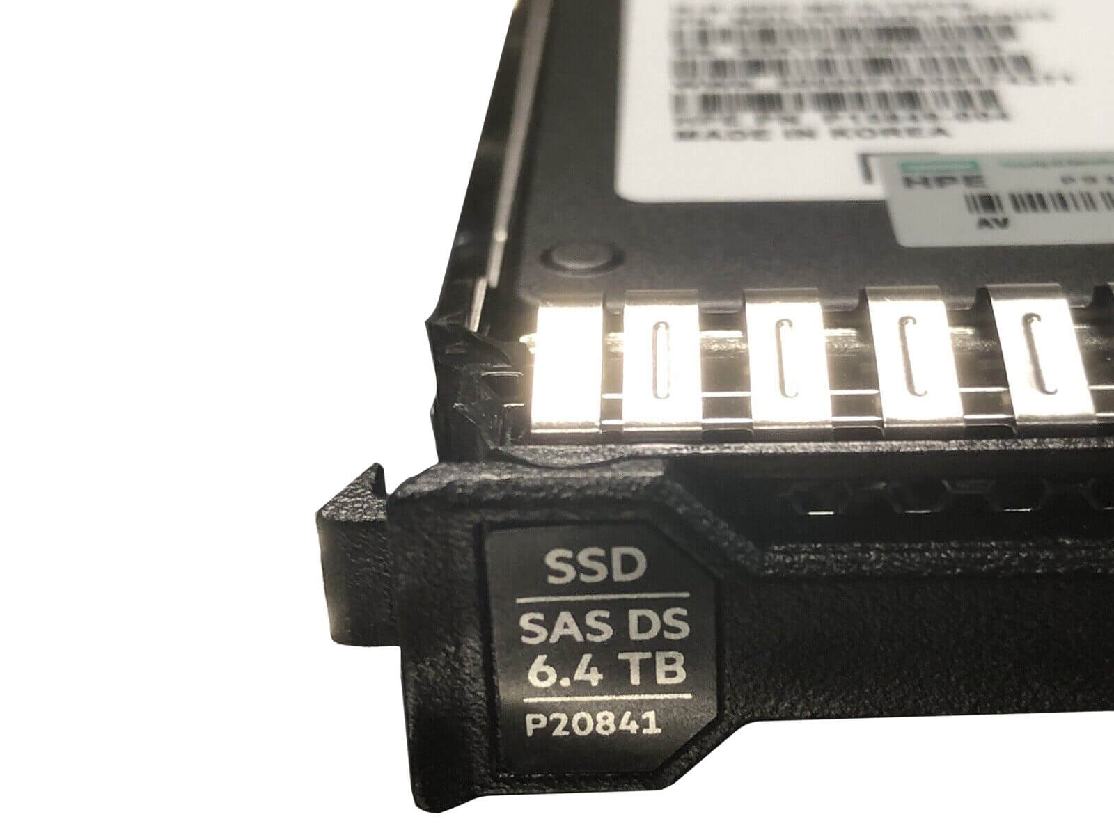 HPE P20841-001 6.4TB SAS 2.5" SFF Mixed Use SC TLC SSD Solid State Drive