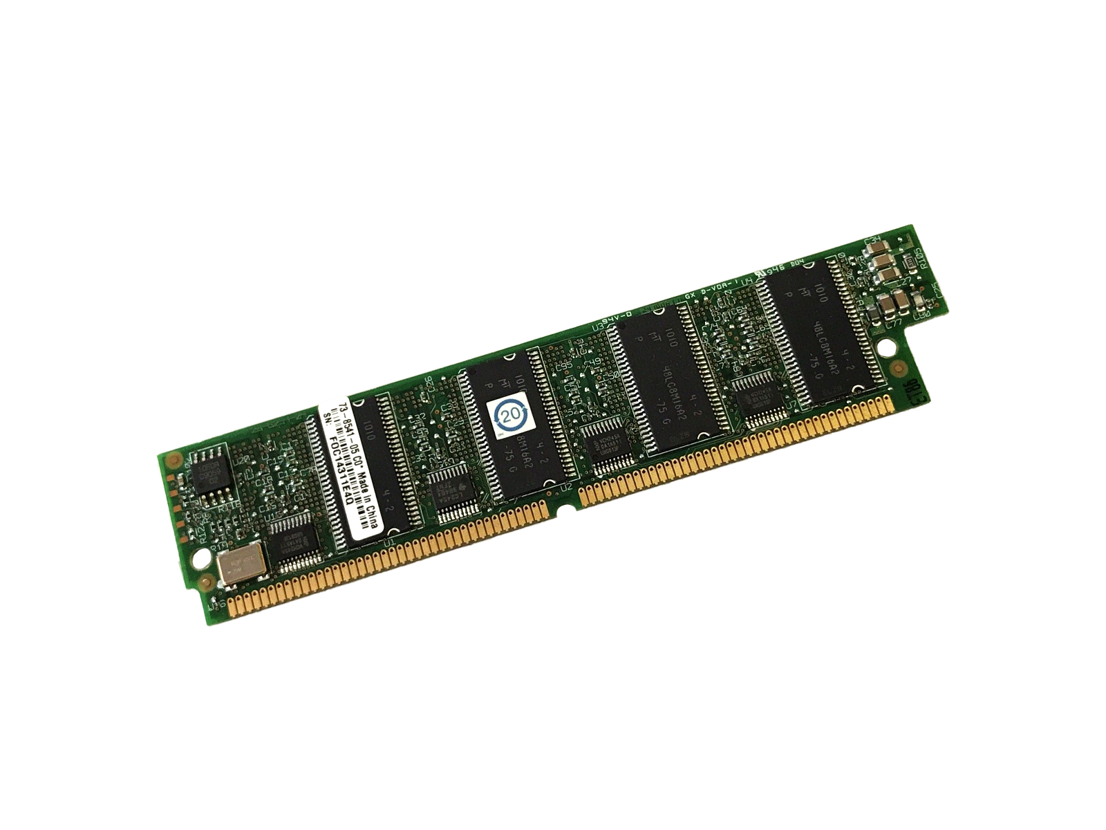 Cisco PVDM2-64 High Density 64-Channel Packet Fax and Voice DSP Module.