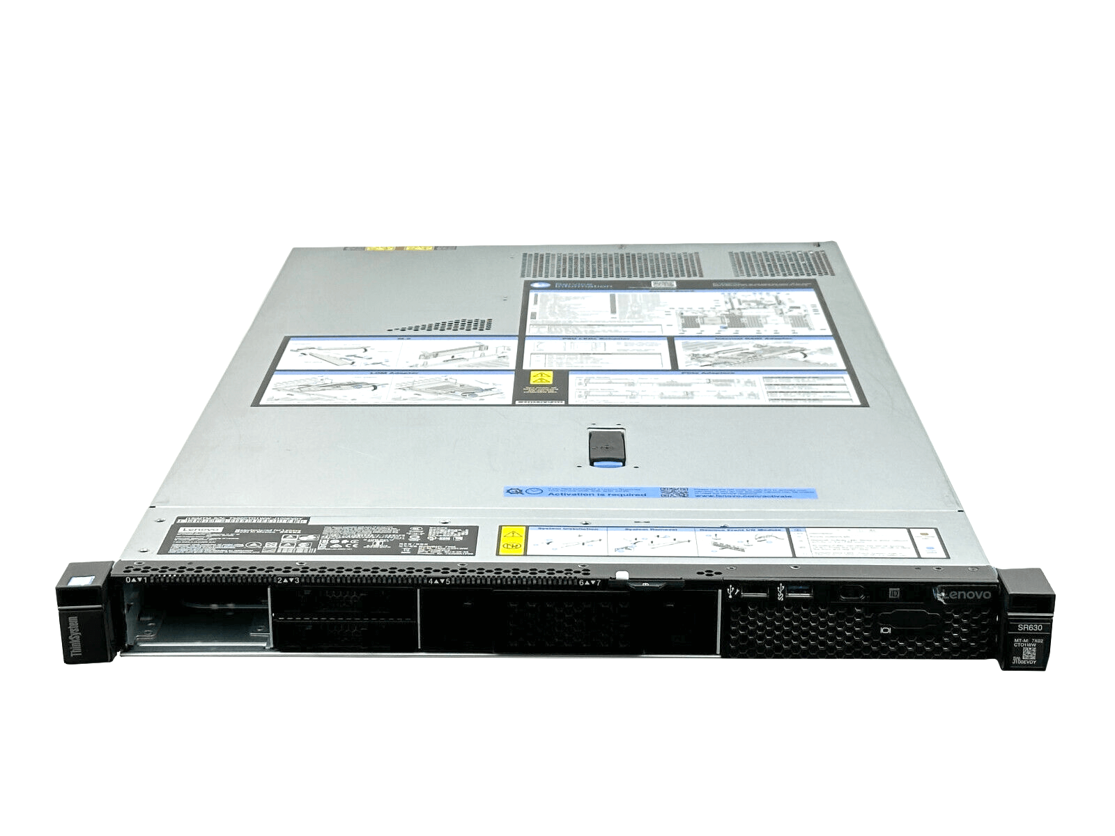 Lenovo ThinkSystem SR630 Server 8SFF 2x Xeon Silver 4410 16C 32GB 930-8i 2x 750W.