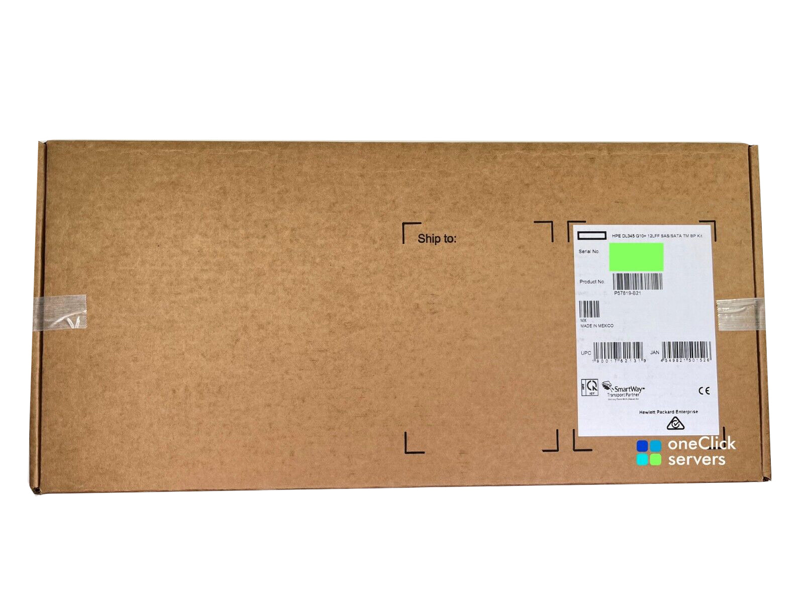 HPE DL345 G10+ 12LFF Tri-Mode Backplane Kit SAS/SATA TM BP KIT P57819-B21 LFF