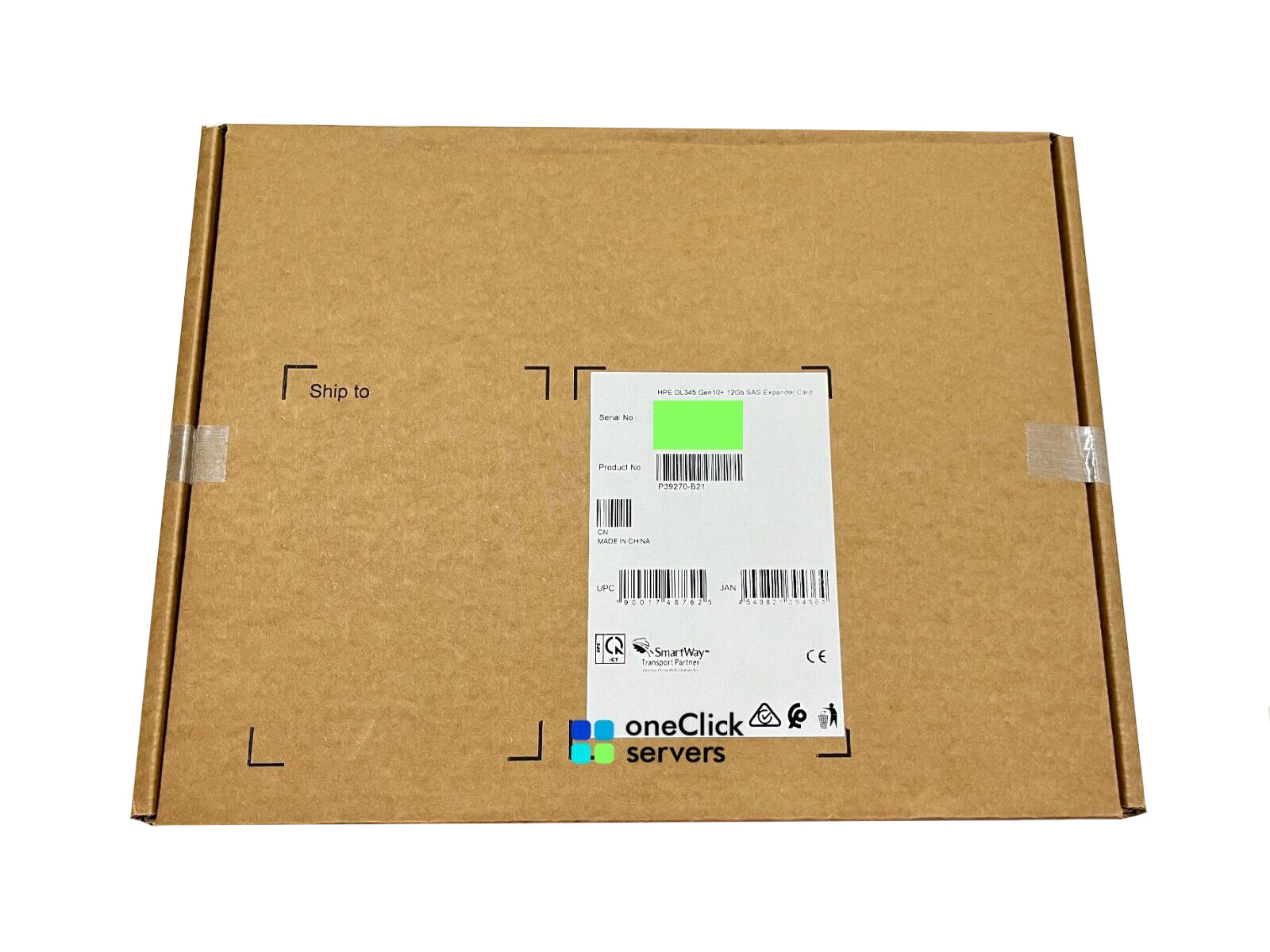 HPE ProLiant DL345 Gen10 Plus 24SFF 12Gb SAS/SATA Expander Card P39270-B21.