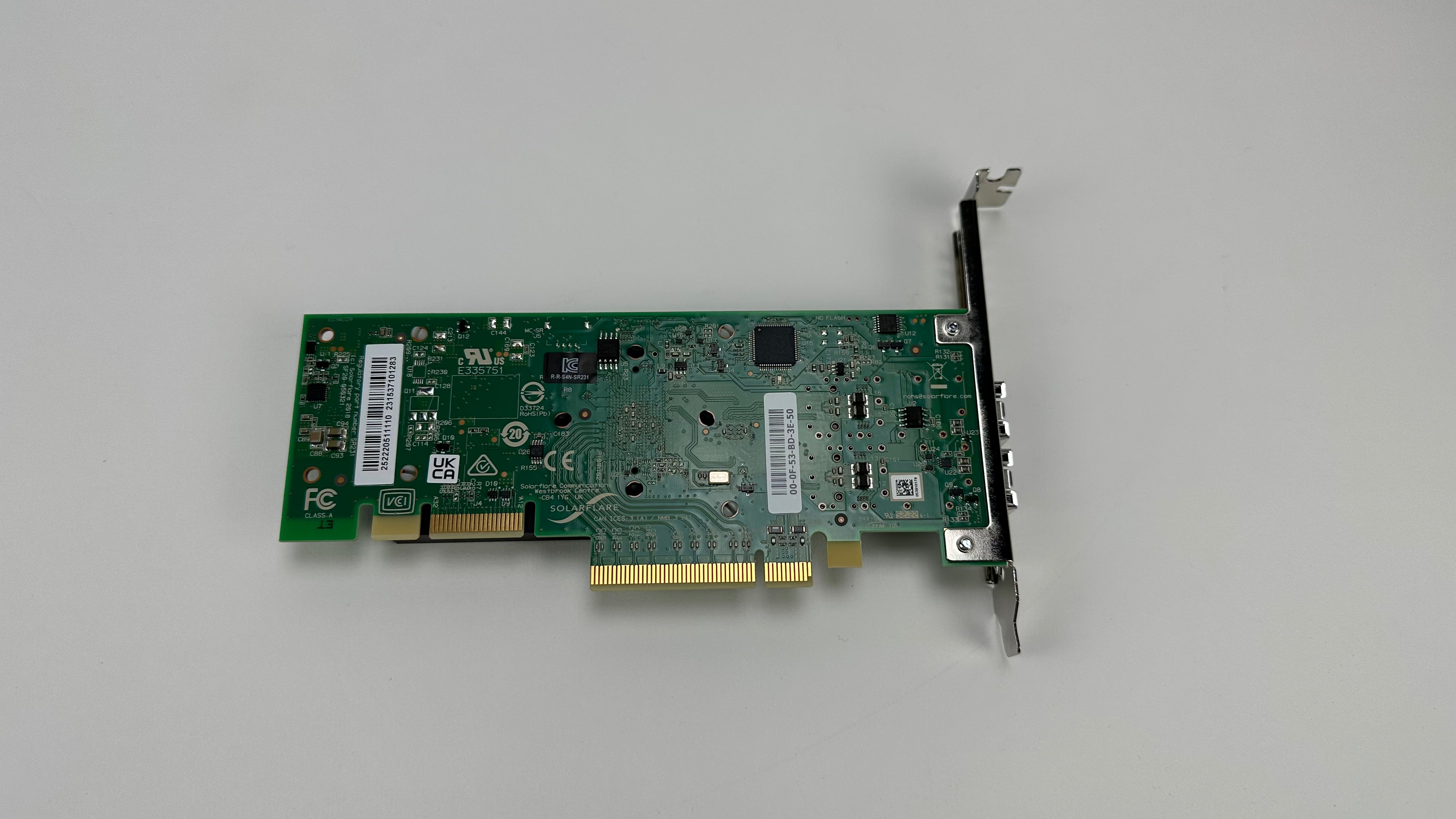 Solarflare XtremeScale X2522-25G+Plus Dual Port 25 Gigabit SFP28 PCI-e NIC 25G Full Height