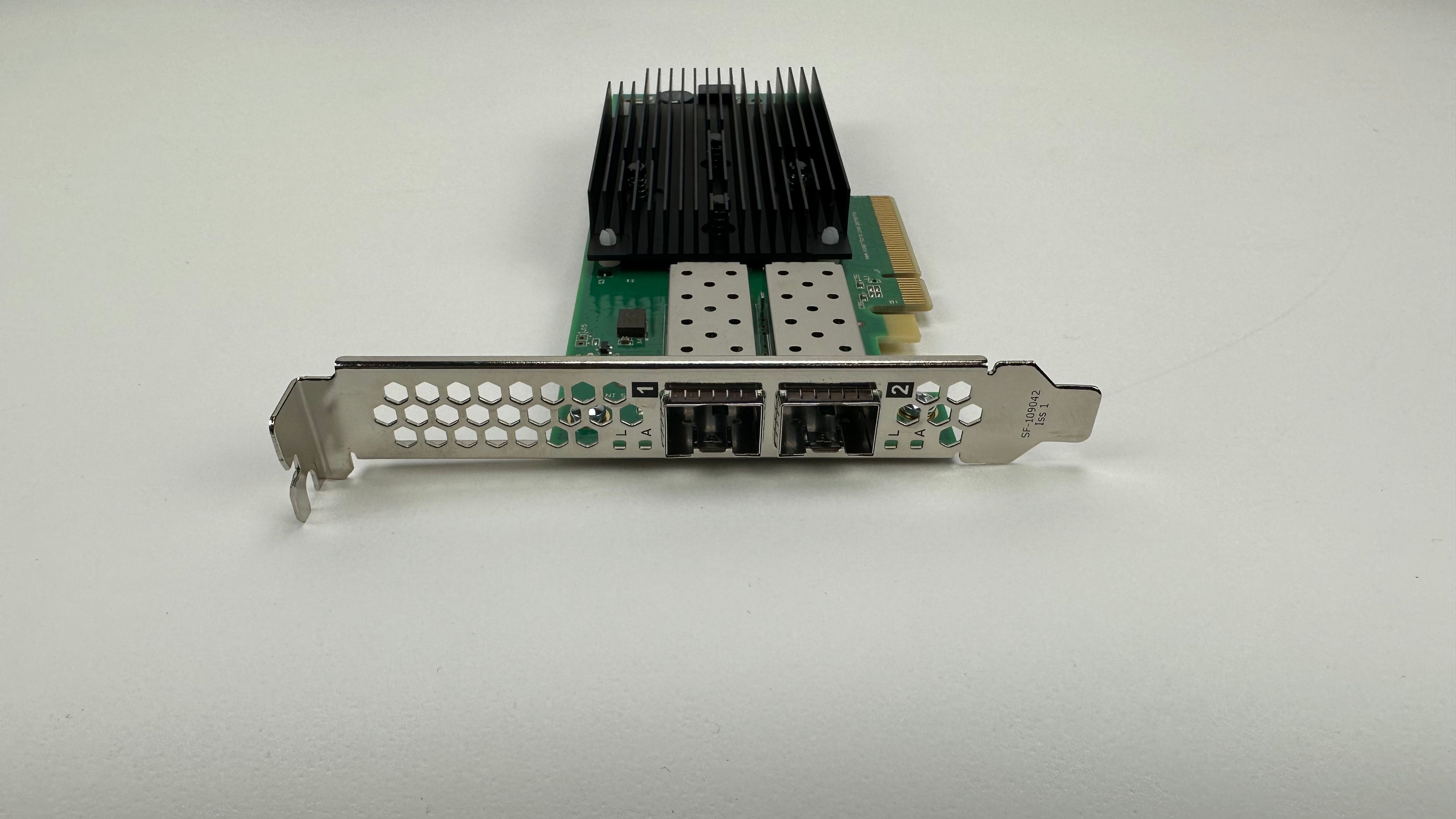 Solarflare XtremeScale X2522-25G+Plus Dual Port 25 Gigabit SFP28 PCI-e NIC 25G Full Height