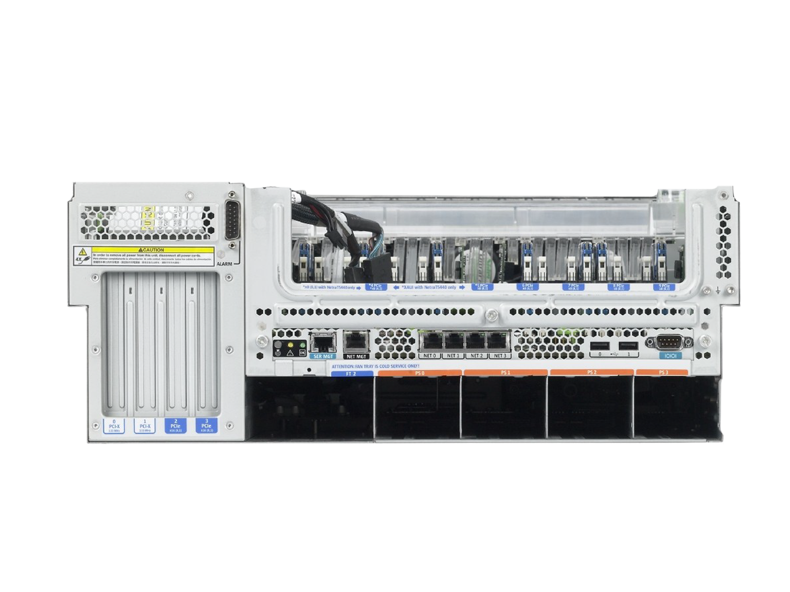 NEW Sun Netra T5440 2x 8 Core 128 Thread UltraSPARC T2 Plus 32GB RAM 12x 146GB NT544-28120-B2JCDA.