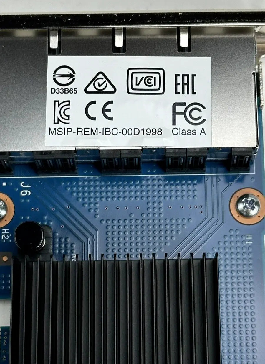 IBM Lenovo 00JY932 Intel i350-T4 1GbE 4-Port ML2 NIC FH bracket 00JY931 Adapter