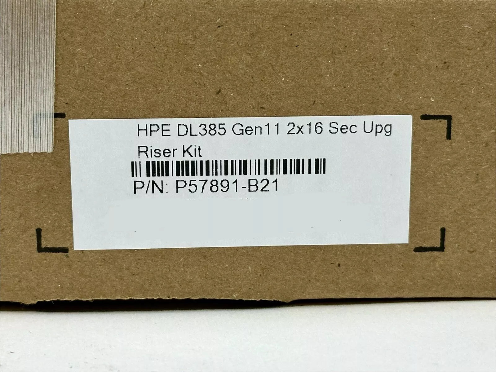 HPE ProLiant P57891-B21 DL385 Gen11 2U x16/x16 Secondary Upgrade Riser Kit 2x 16