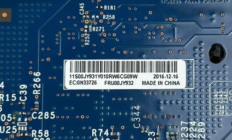 IBM Lenovo 00JY932 Intel i350-T4 1GbE 4-Port ML2 NIC FH bracket 00JY931 Adapter