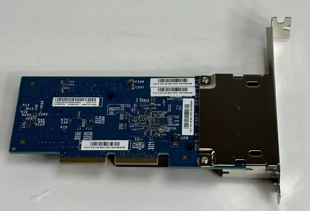 IBM Lenovo 00JY932 Intel i350-T4 1GbE 4-Port ML2 NIC FH bracket 00JY931 Adapter
