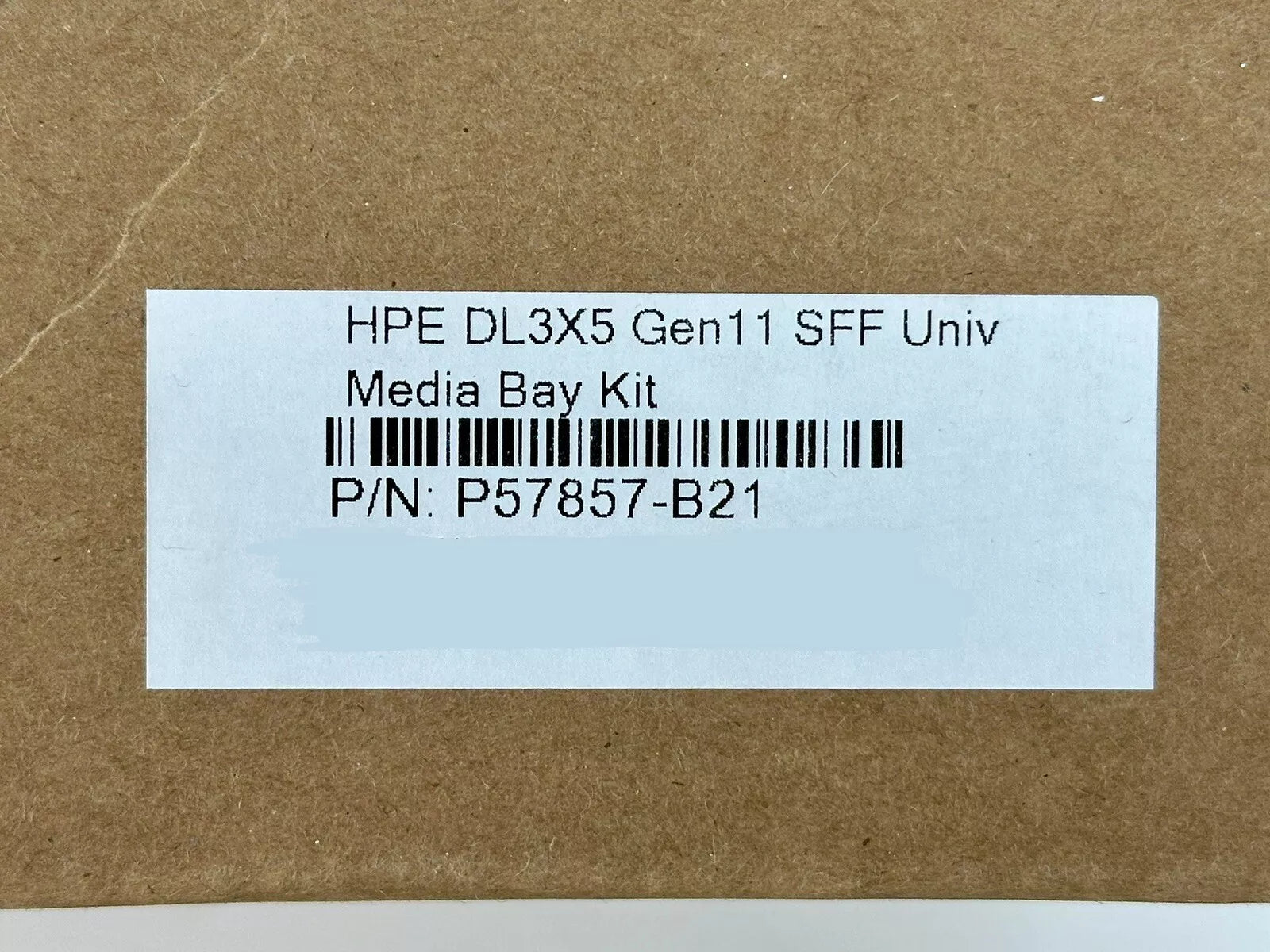 HPE ProLiant DL3X5 DL345 DL385 Gen11 SFF Universal Media Bay Kit P57857-B21 G11