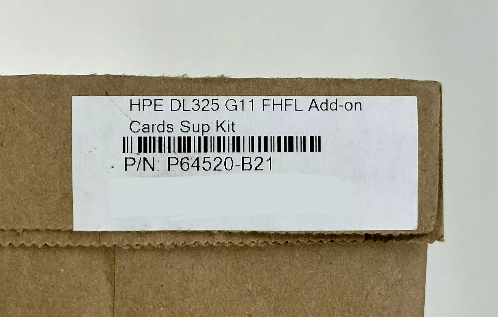 HPE ProLiant DL325 Gen11 FHFL Add-on Cards Support Kit P64520-B21