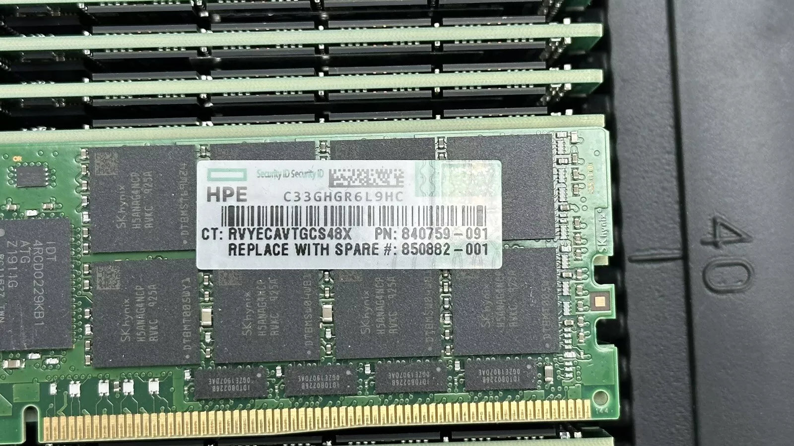 HPE 815101-B21 1x 64GB Quad Rank x4 4DRx4 DDR4-2666 PC4-2666V Memory 840759-091