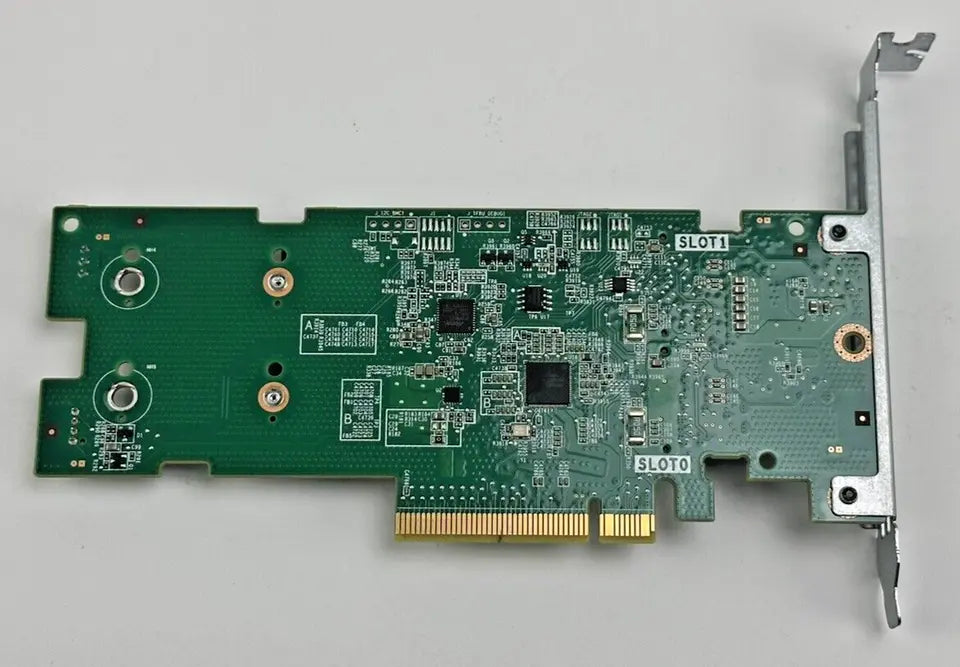 Dell Dual M.2 PCI-E BOSS Boot Controller + 2x Dell WCP9P 480GB M.2 SSD FH