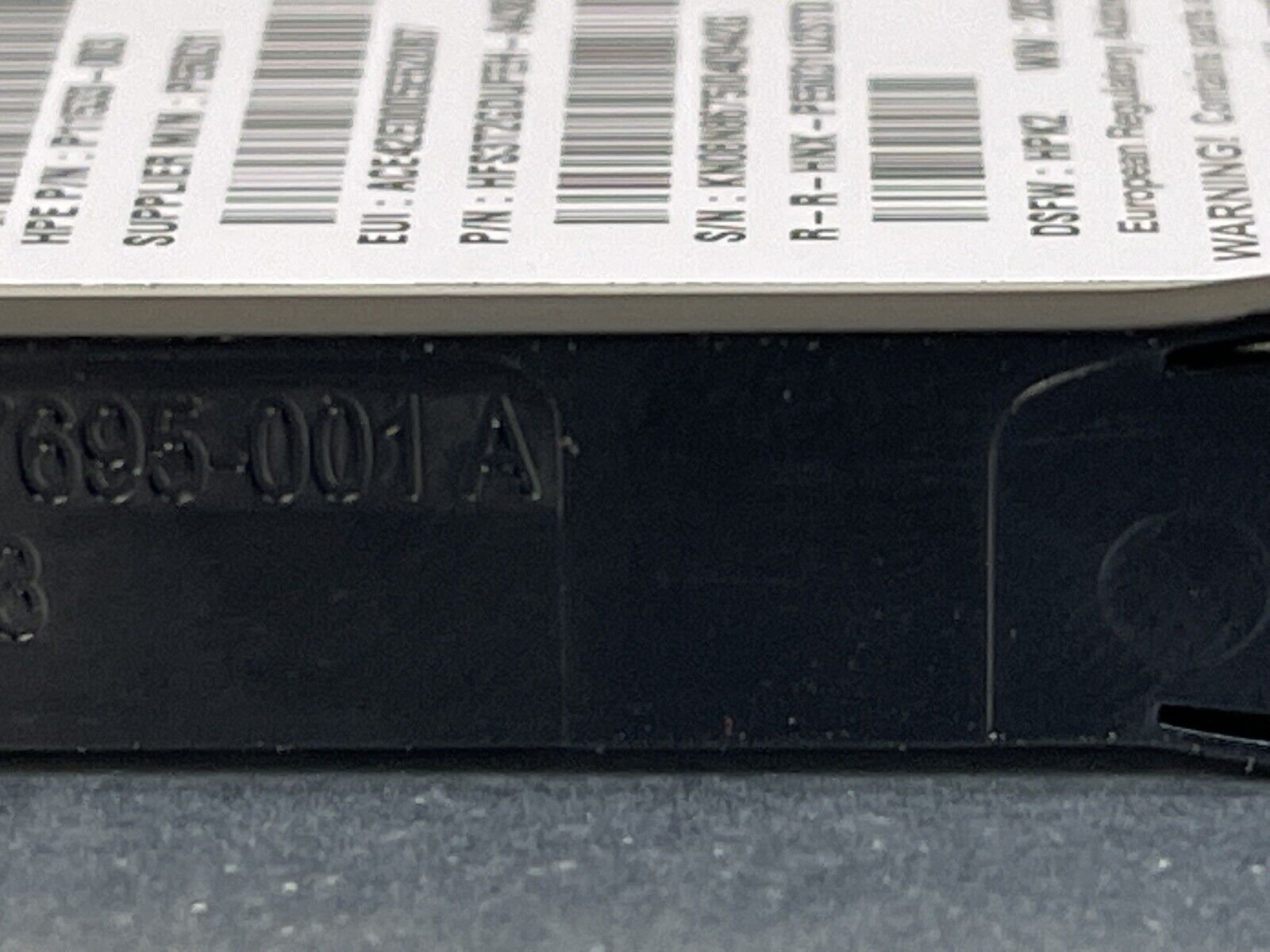 HPE P13828-001 3.2TB U.2 NVMe 2.5" SFF Mixed Use SCN TLC SSD Solid State Drive