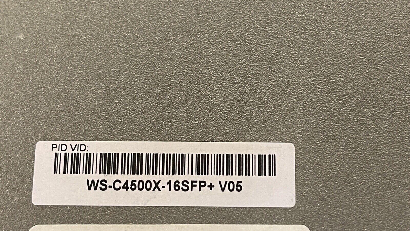 Cisco WS-C4500X-16SFP+ 16 Port 10GE Gigabit Switch 2x AC PSU F- B AF Port Intake