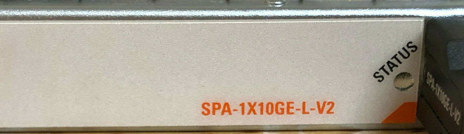 Cisco 1-Port 10 Gigabit Ethernet Shared Port Adapter SPA-1X10GE-L-V2 ASR XR CRS.