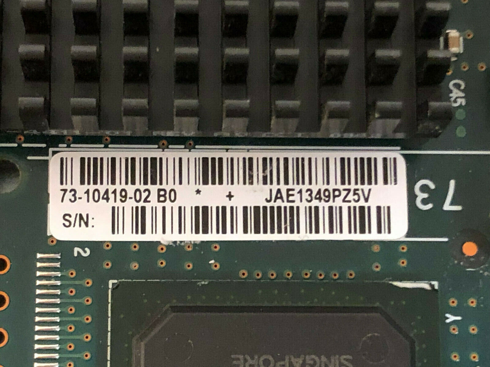 Cisco 1-Port 10 Gigabit Ethernet Shared Port Adapter SPA-1X10GE-L-V2 ASR XR CRS.