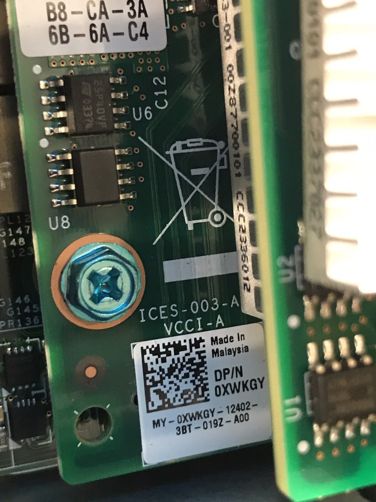 16x M620 M1000e v1.1 Dell E5-2650V2 1024GB 10G NIC 8F6NV XWKGY 210Y6 0XW5C X520.