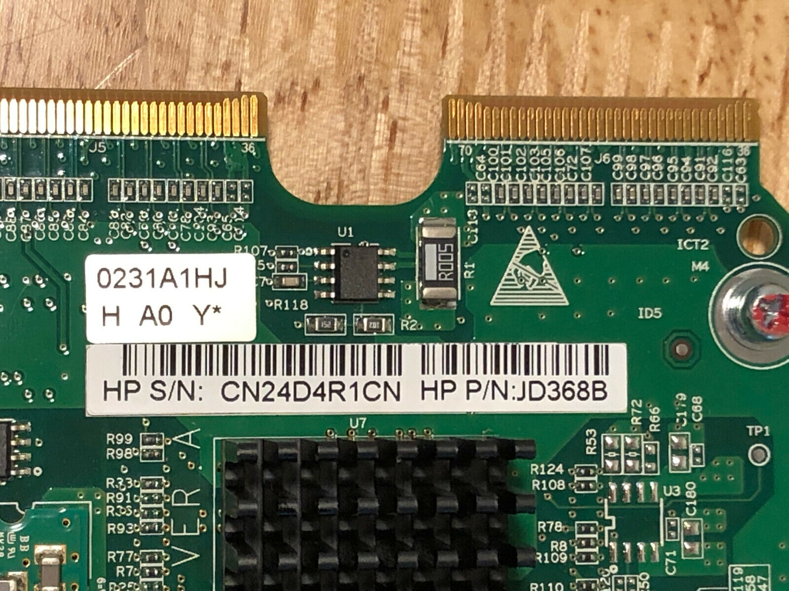 HP JD368B LSPM2SP2P 2-port 10GbE Switch Module A5500//E4800/E4500 2x SFP+.