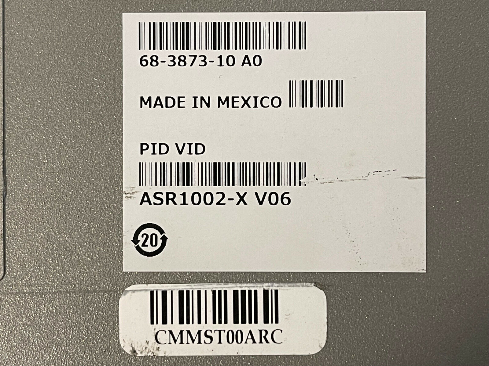 Cisco ASR 1002-X Router 6x 1GE SFP 16GB RAM 2x PSU Advanced IP Services