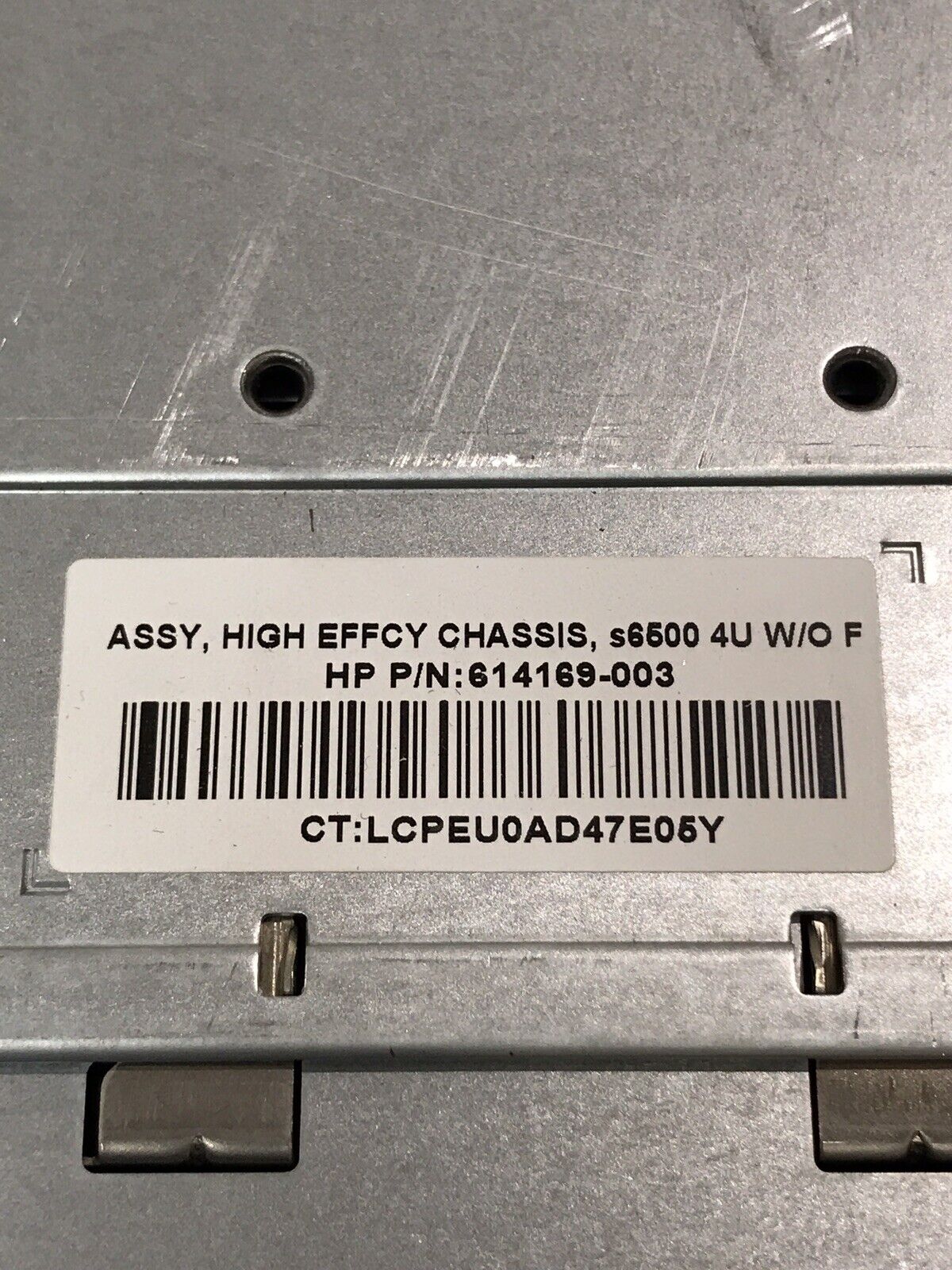 HPE 614169-003 ProLiant S6500 4U Chassis 4x 1200W PSU 8x Redundant Fans For SL Servers.