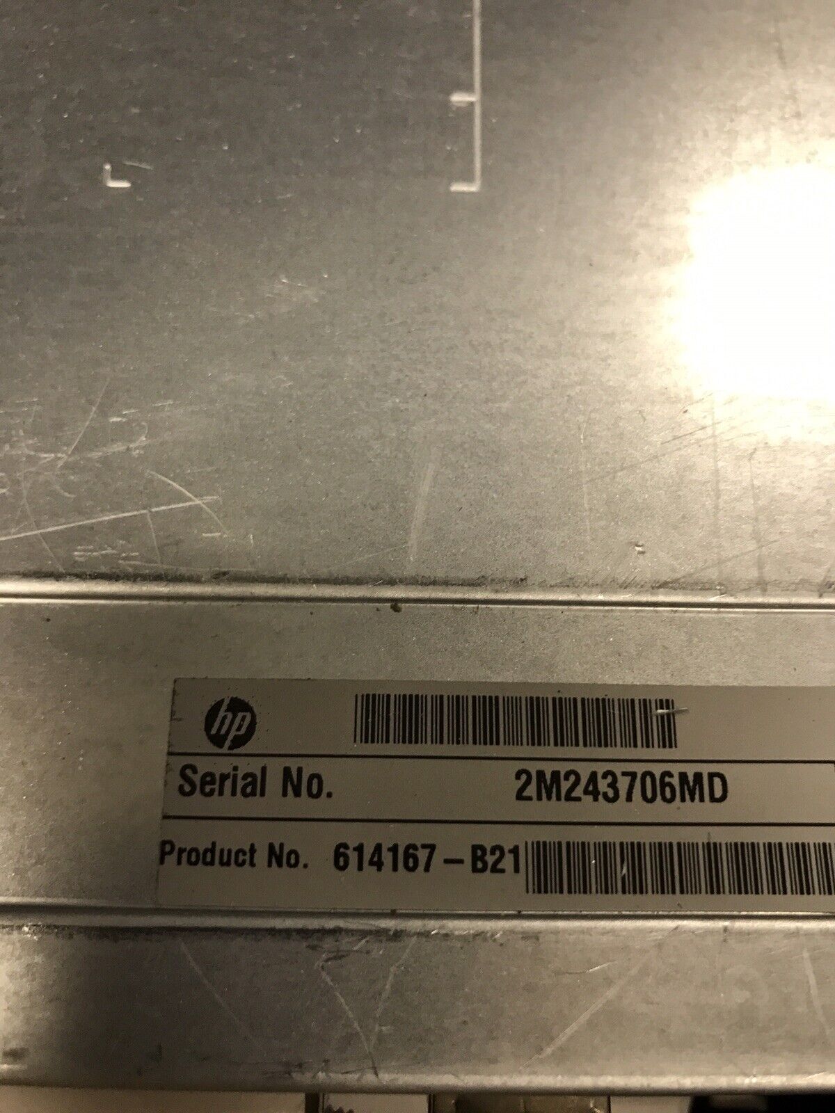 HPE 614169-003 ProLiant S6500 4U Chassis 4x 1200W PSU 8x Redundant Fans For SL Servers.