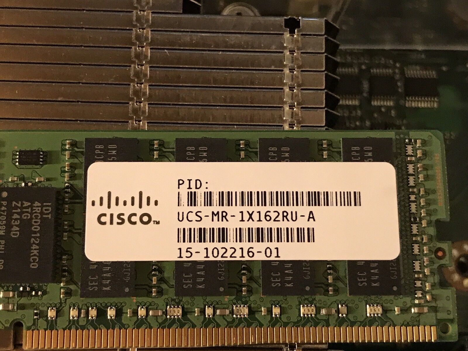 Cisco B200 M4 Two E5-2660V3 64GB-16 Blade Server 2x SFF VIC1240 UCS-MR-1X162RU.