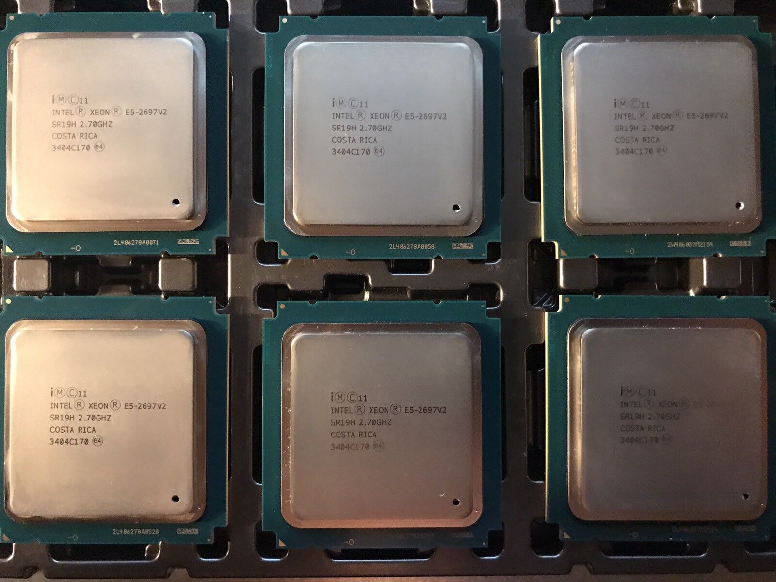 Intel Xeon E5-2697V2 2.7GHz 12-Core CPU SR19H 338-BDBI 338-BDTQ C8TMF 715224-B21.